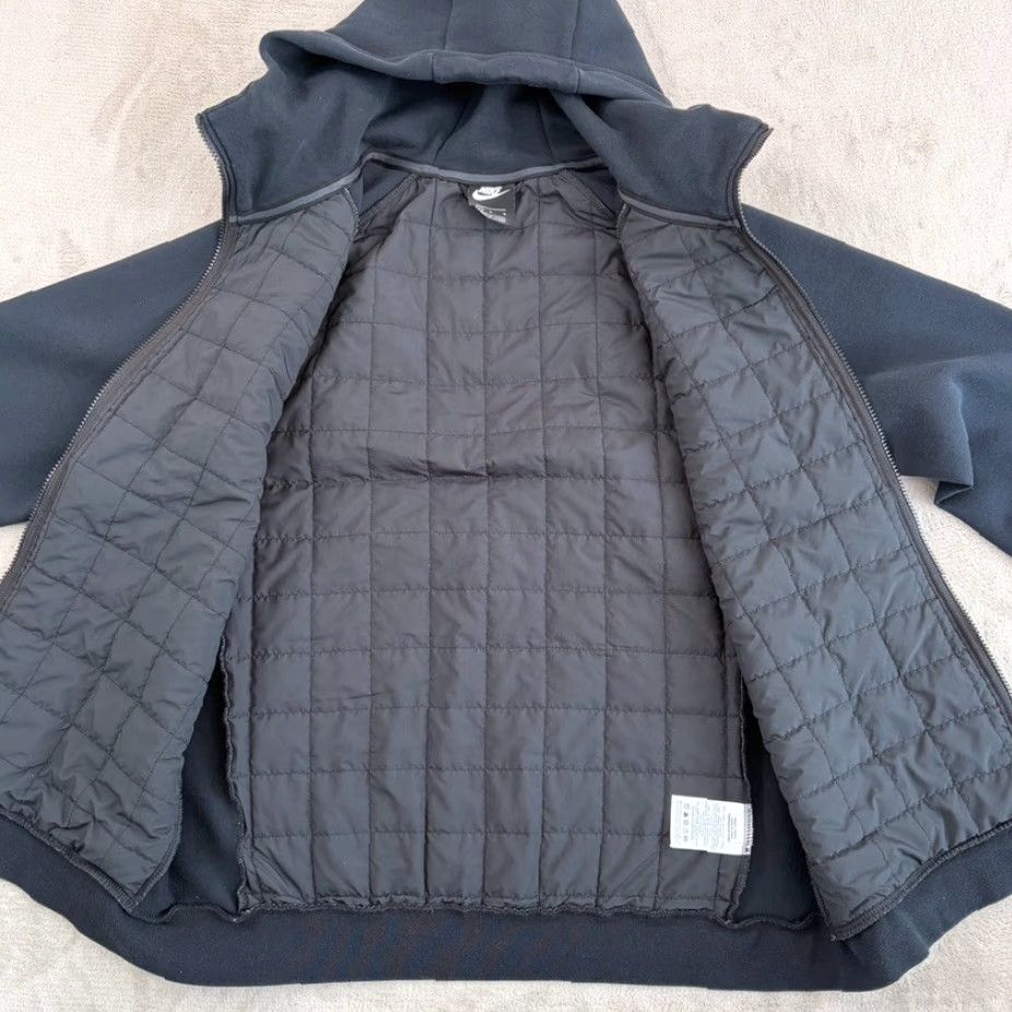 Nike Nike Sportswear Tech Fleece Full-Zip Hoodie Men Large Black BV3701 Size US L / EU 52-54 / 3 - 3 Thumbnail