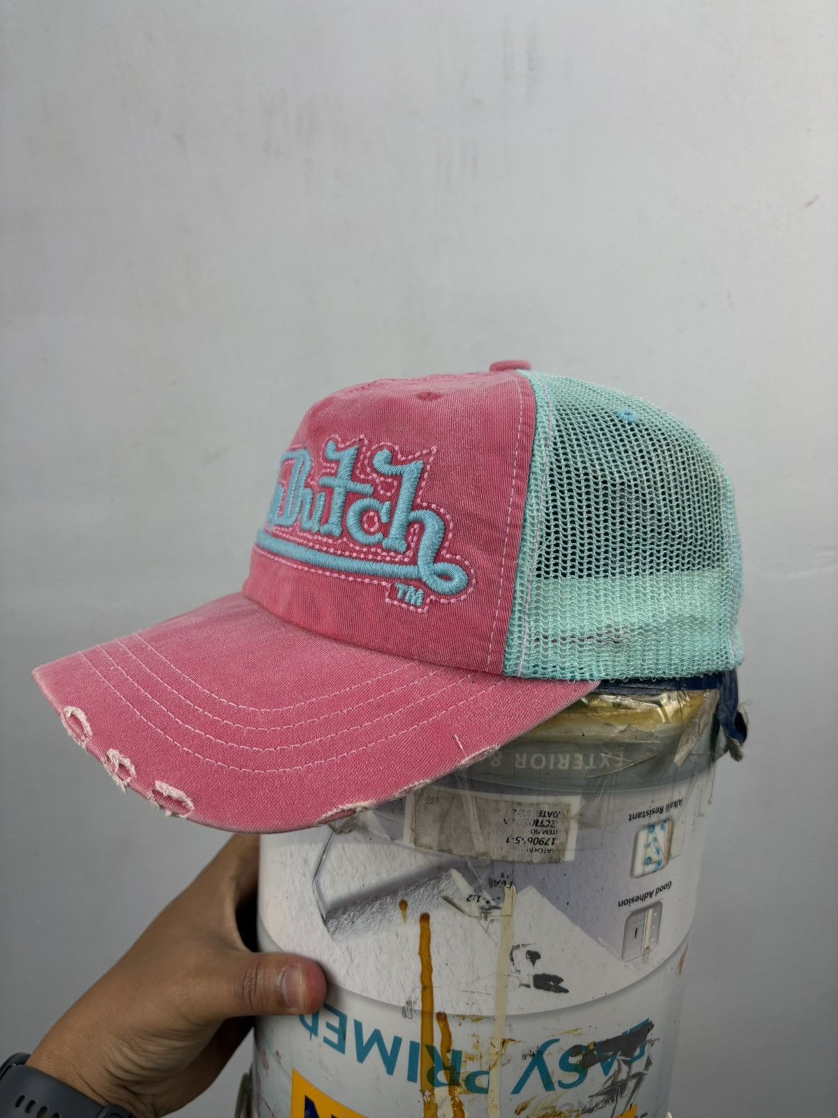 Von Dutch Vintage Von Dutch Trucker Hat Mesh Cap Size ONE SIZE - 2 Thumbnail