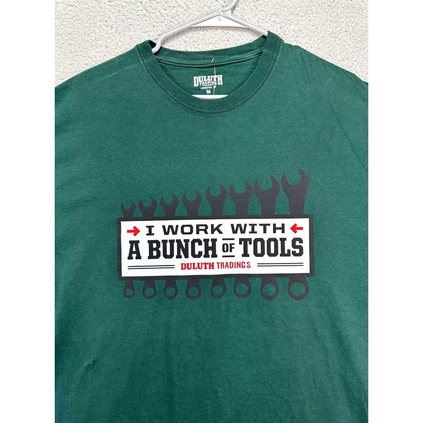 Duluth Trading Company Duluth Trading Co Shirt Mens Medium Graphic Print Tee 100% Cotton Green Size US M / EU 48-50 / 2 - 5 Thumbnail