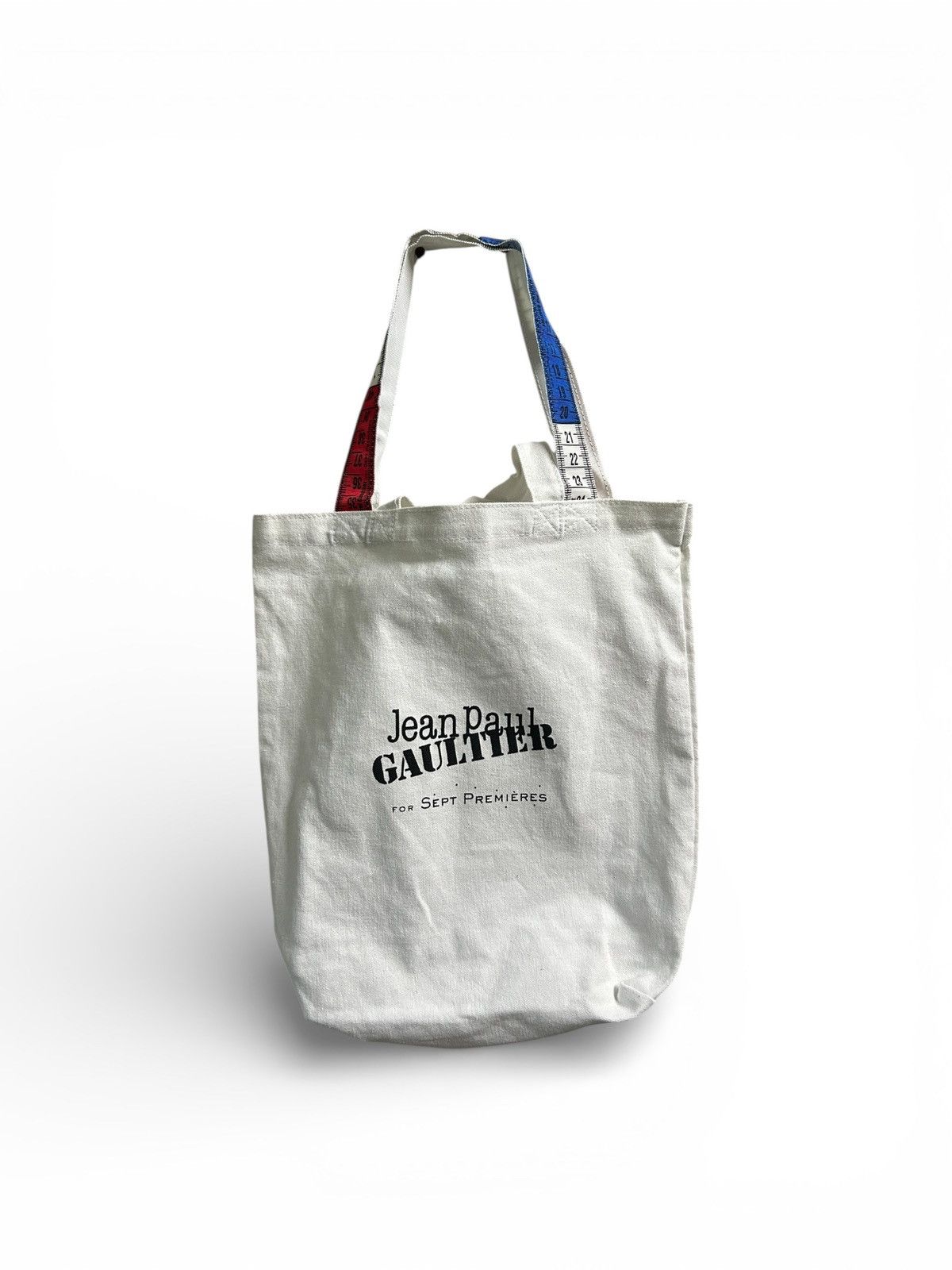 Jean Paul Gaultier For Sept Premieres FW2015 Measuring Tape Tote Bag Size ONE SIZE - 1 Thumbnail