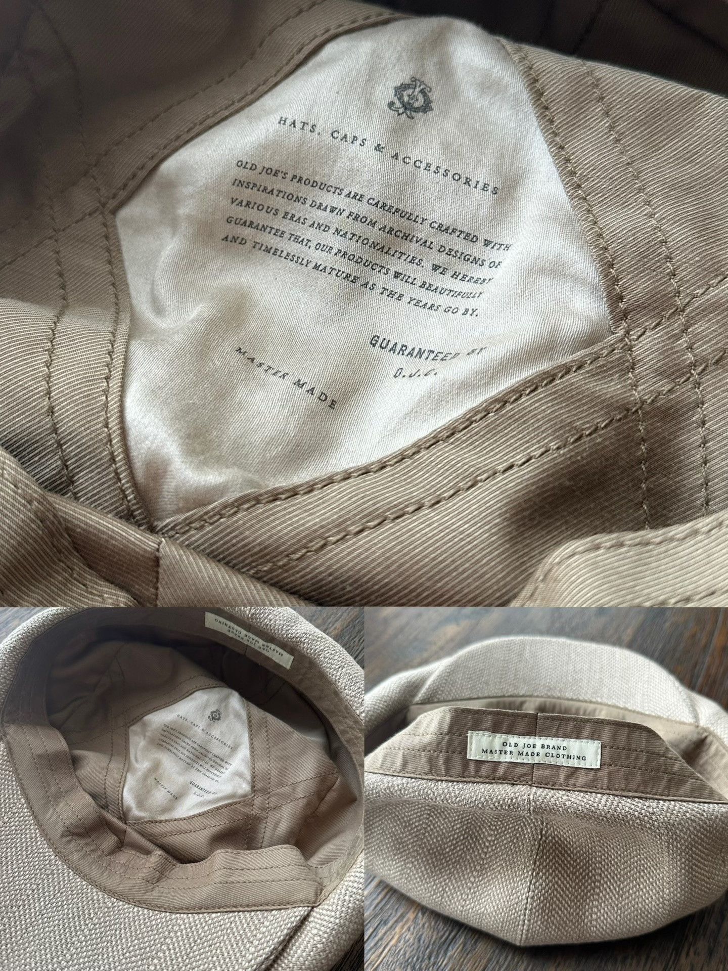 Old Joe OLD JOE 23SS Cotton-Linen sboy Cap Size ONE SIZE - 7 Thumbnail