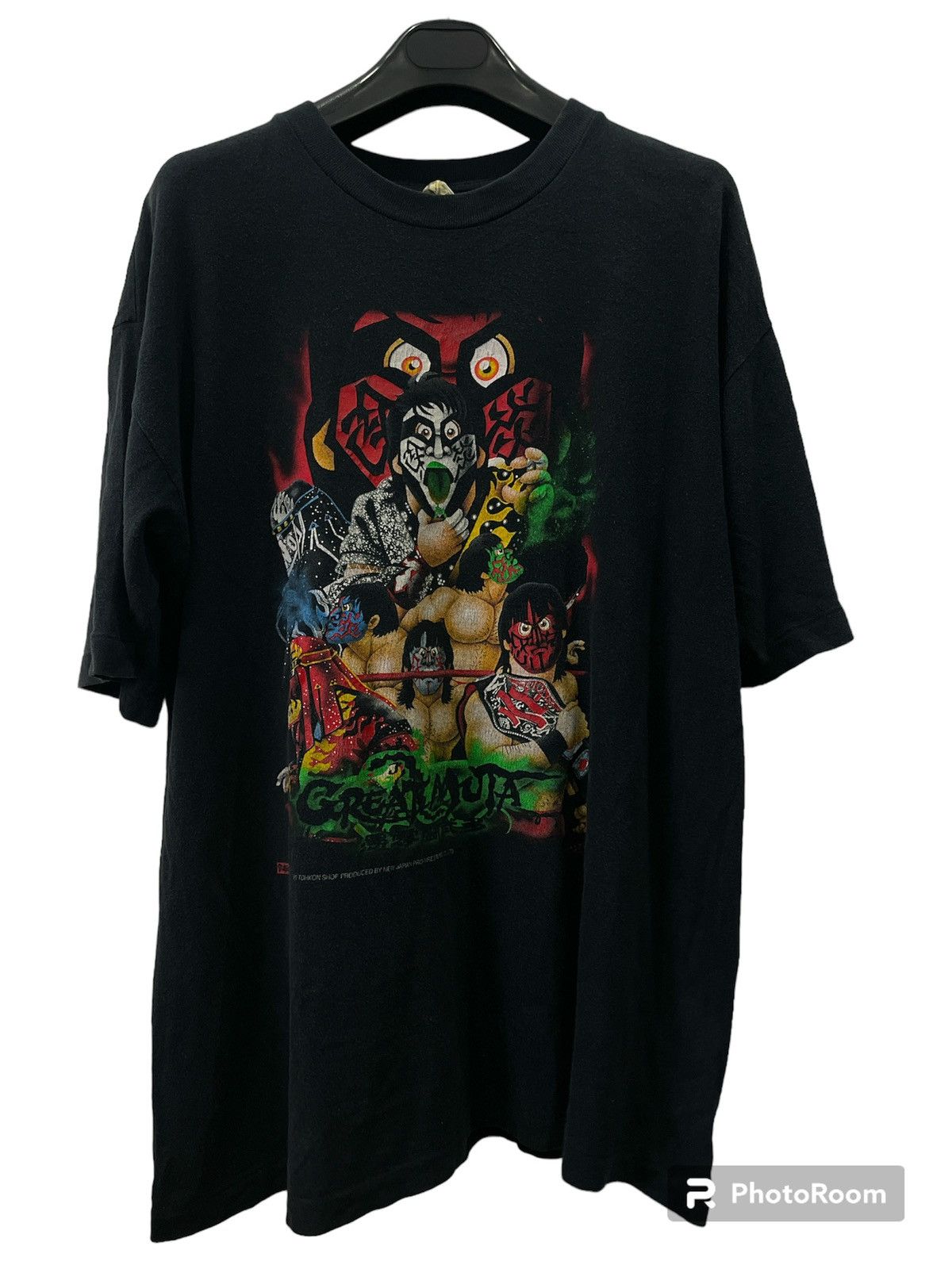 Japanese Brand × Vintage × WCW/nWo Vtg 1992 Wrestling GREAT MUTA Keiji Mutoh NJPW ❗️❗️❗️ Size US XL / EU 56 / 4 - 1 Thumbnail
