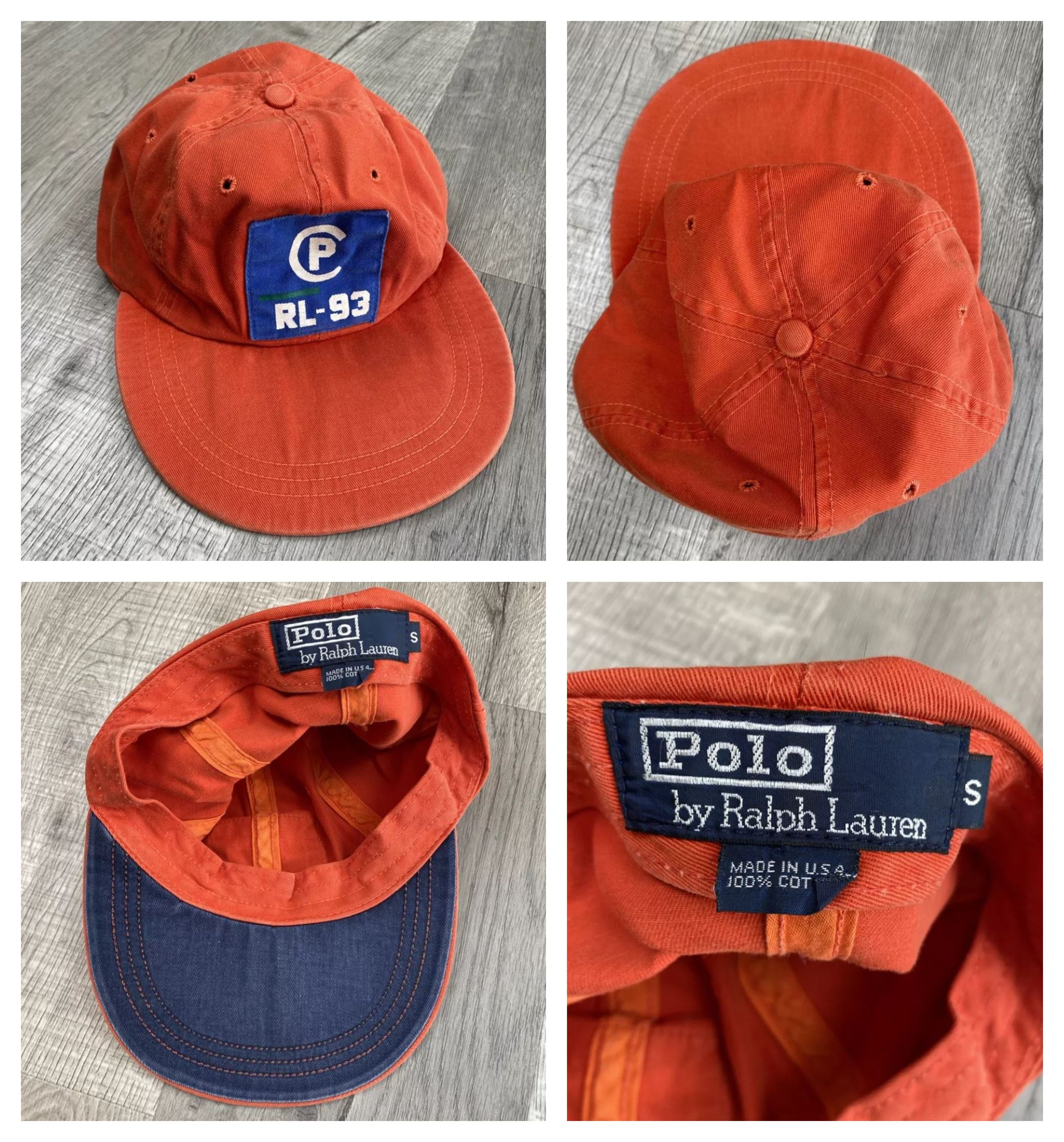 Polo Ralph Lauren Vintage Polo Ralph Lauren CP93 Long Bill HAT Size Small Size 28 - 1 Thumbnail