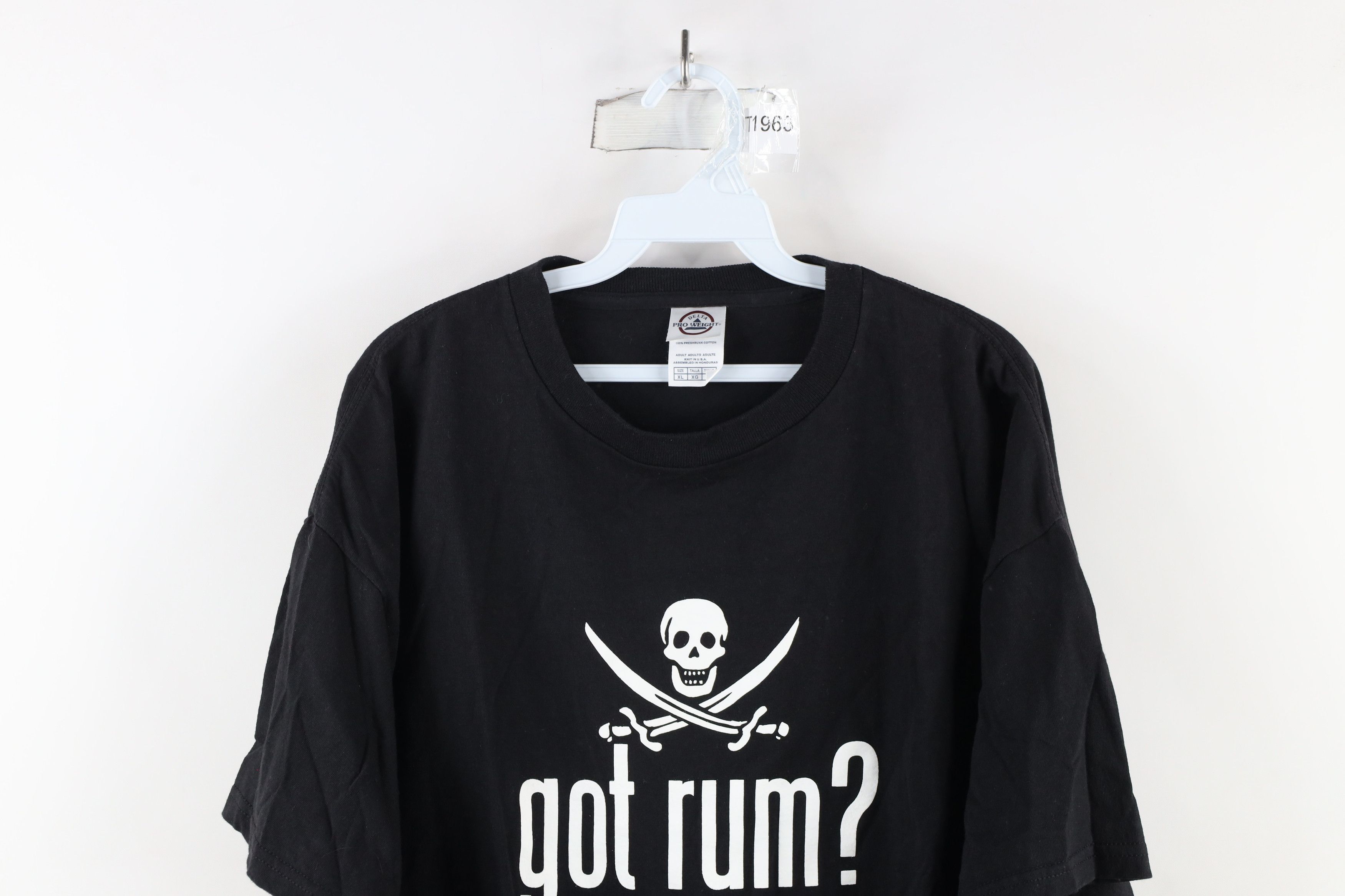 Vintage Vintage Y2K Streetwear Skull Boston Massachusetts T-Shirt Size US XL / EU 56 / 4 - 2 Thumbnail