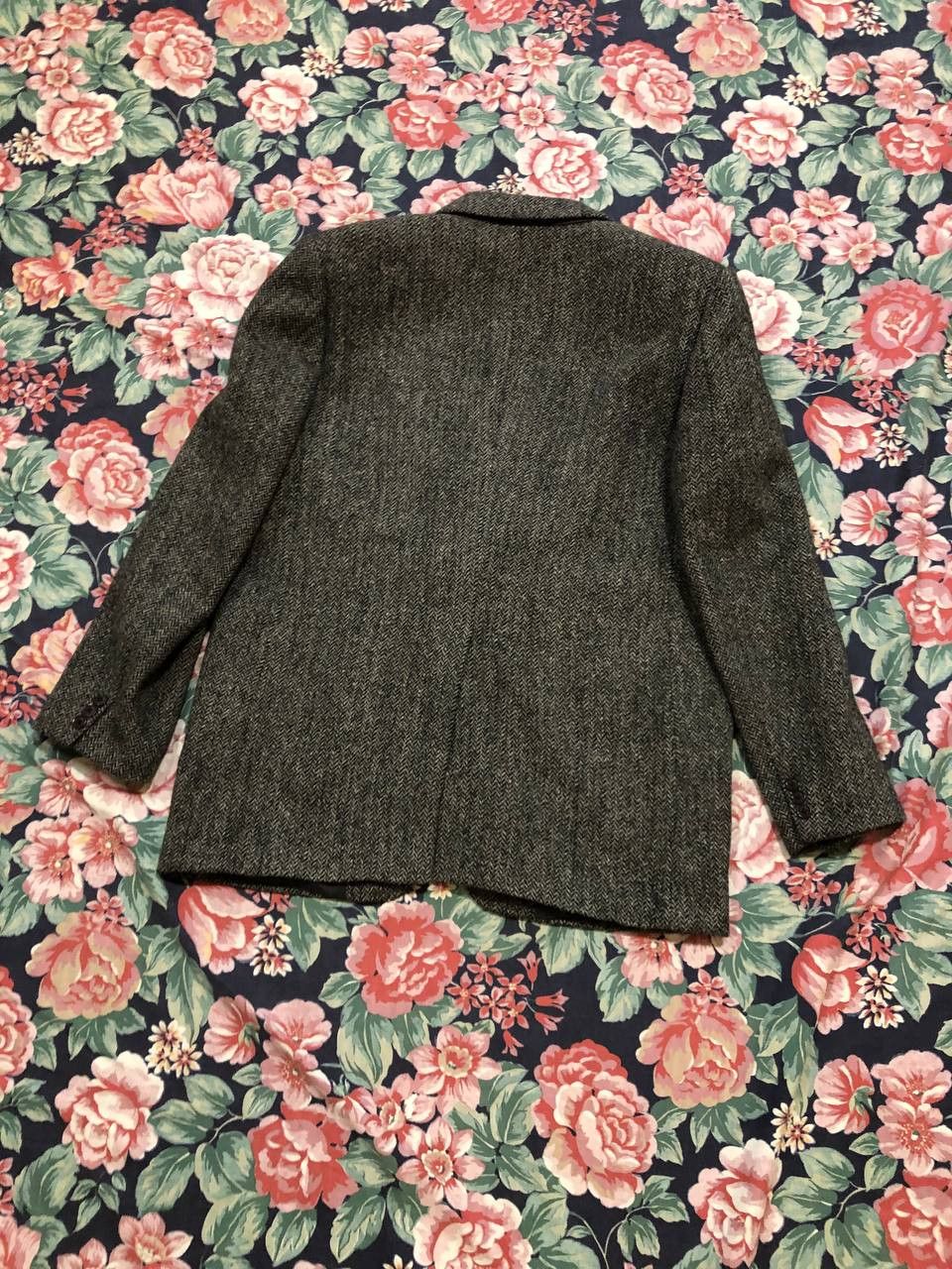 Harris Tweed Vintage Blazer Harris Tweed 100% wool streetwear Y2K Size 48R - 14 Thumbnail