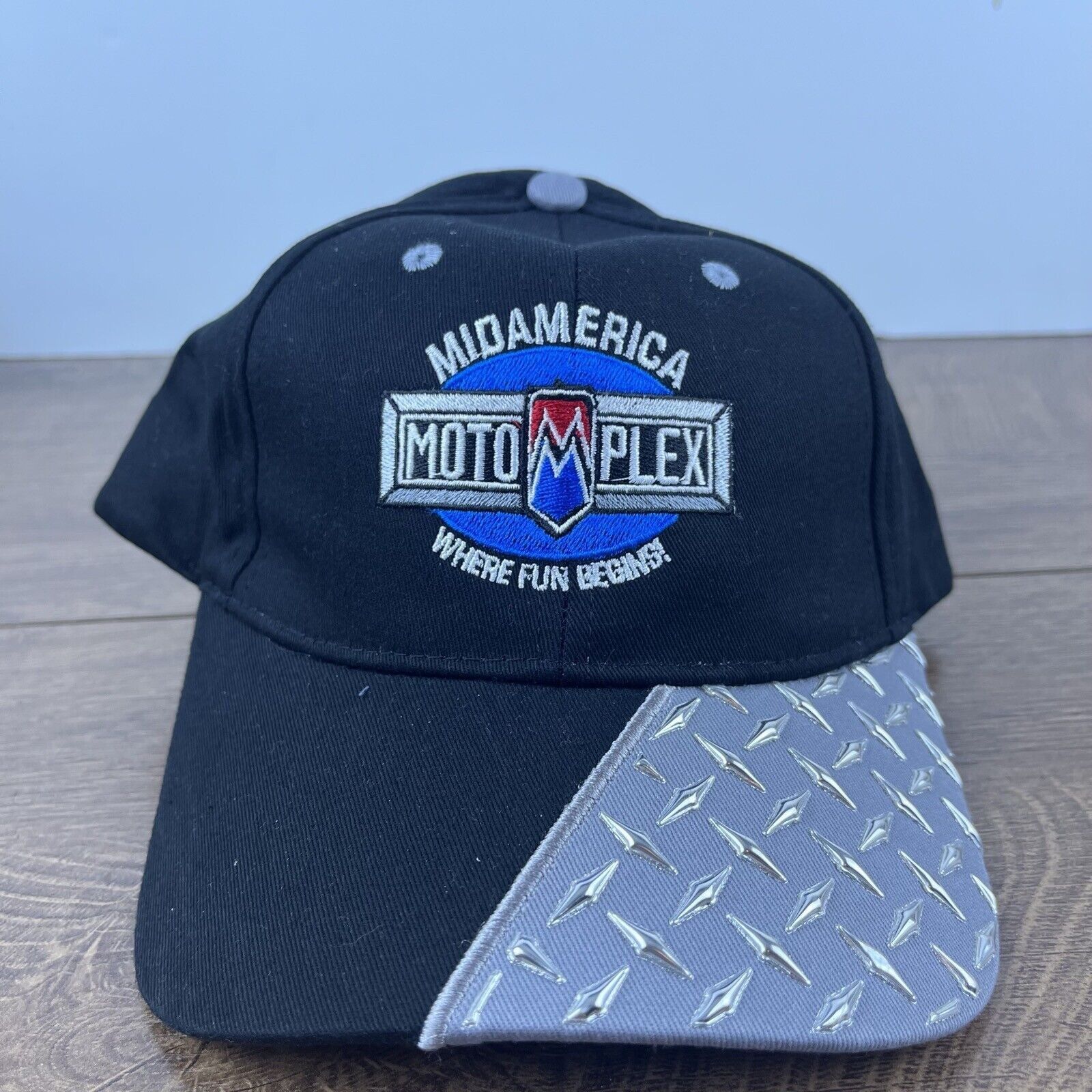 Other Mid America Moto Plex Hat Black Cap Hat Adjustable Hat Black Size ONE SIZE - 2 Thumbnail
