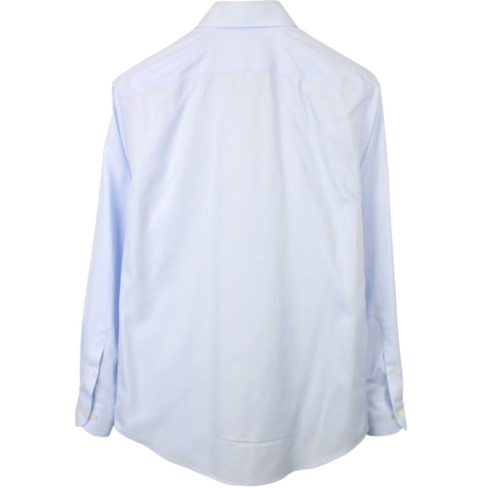 Suitsupply Suitsupply Try On Slim Fit Formal Shirt Men's 39 / 15 1/2 Patterned Button Up Shirt Mens Blue Patterned Button-Up Slim Fit Formal Shirt Size 40R - 2 Thumbnail