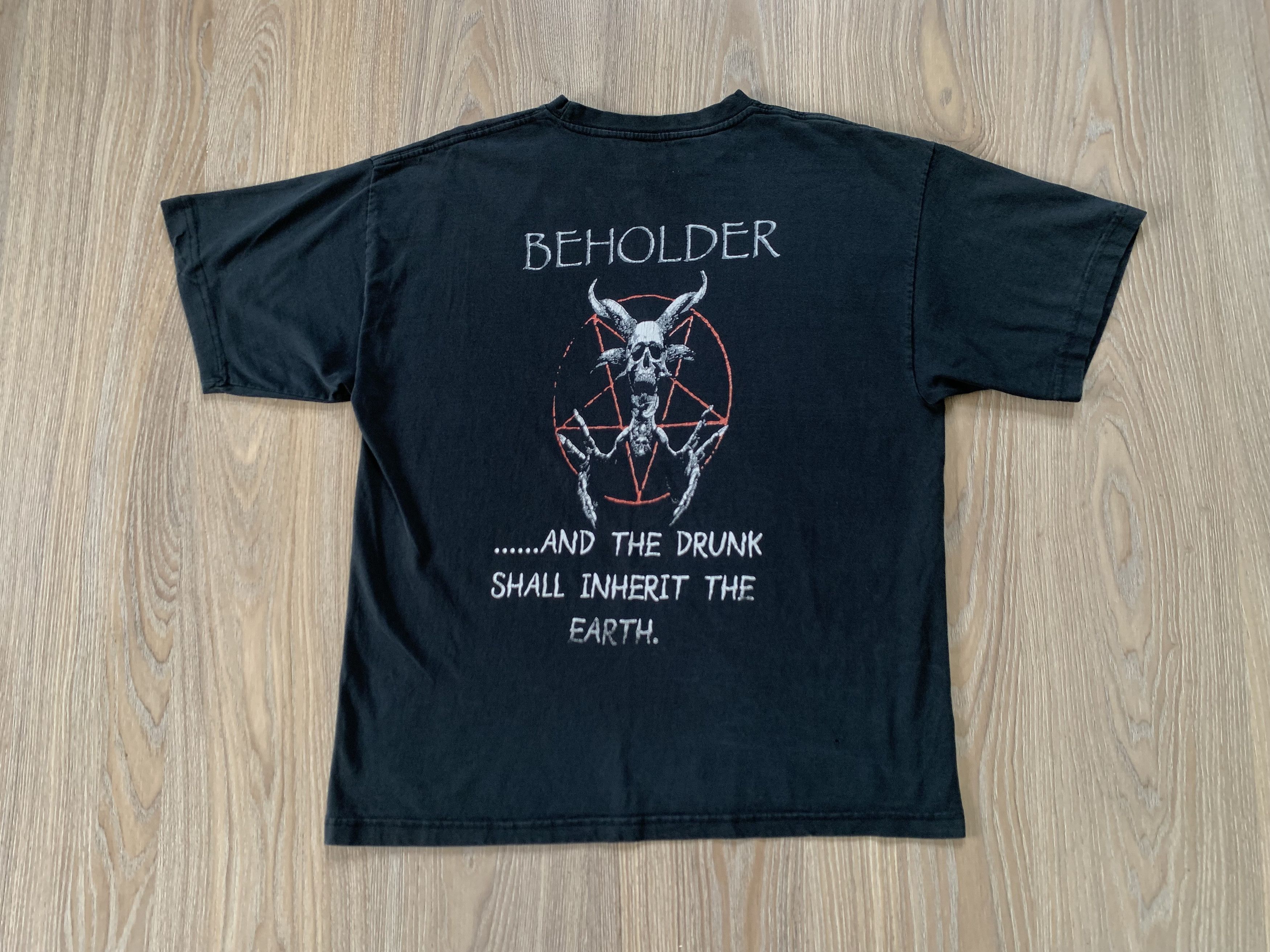 Vintage Rare Beholder Chaos 2006 Vintage T-Shirt Size US XL / EU 56 / 4 - 12 Thumbnail