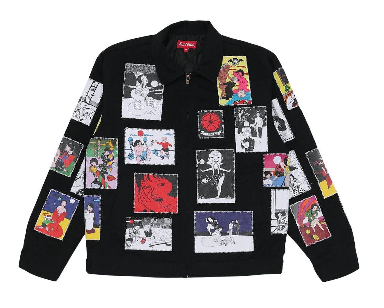 image of Supreme/toshio Saeski Work Jacket in Navy, Men's (Size XL)