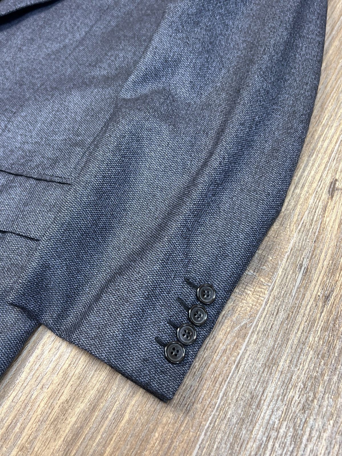 Brioni Brioni Parigi Two Buttons Blue Wool Blazer Jacket 52 Size 52S - 6 Thumbnail