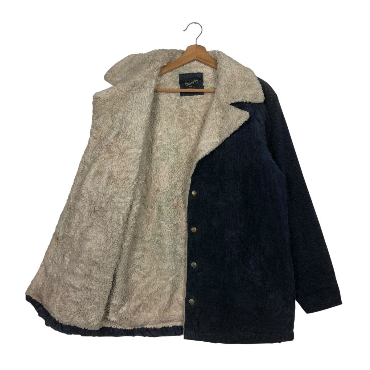Wrangler 🔥VINTAGE CHORE CORDUROY JACKET WRANGLER BLANKET SHERPA Size US L / EU 52-54 / 3 - 13 Thumbnail