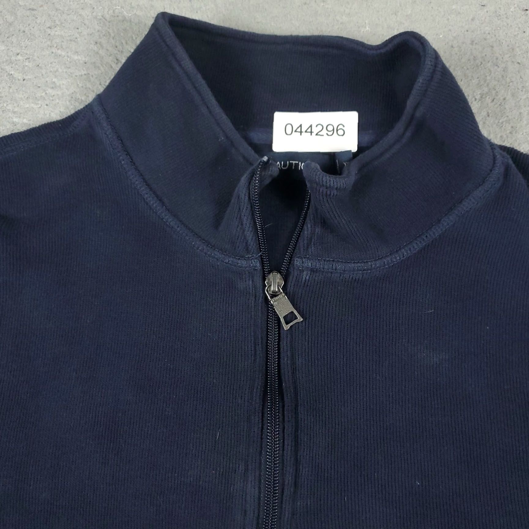 Nautica Nautica Brand Sweater Mens 2XL Navy Blue Casual 1/4 Zip Up Pullover Sweatshirt Size US XXL / EU 58 / 5 - 2 Thumbnail