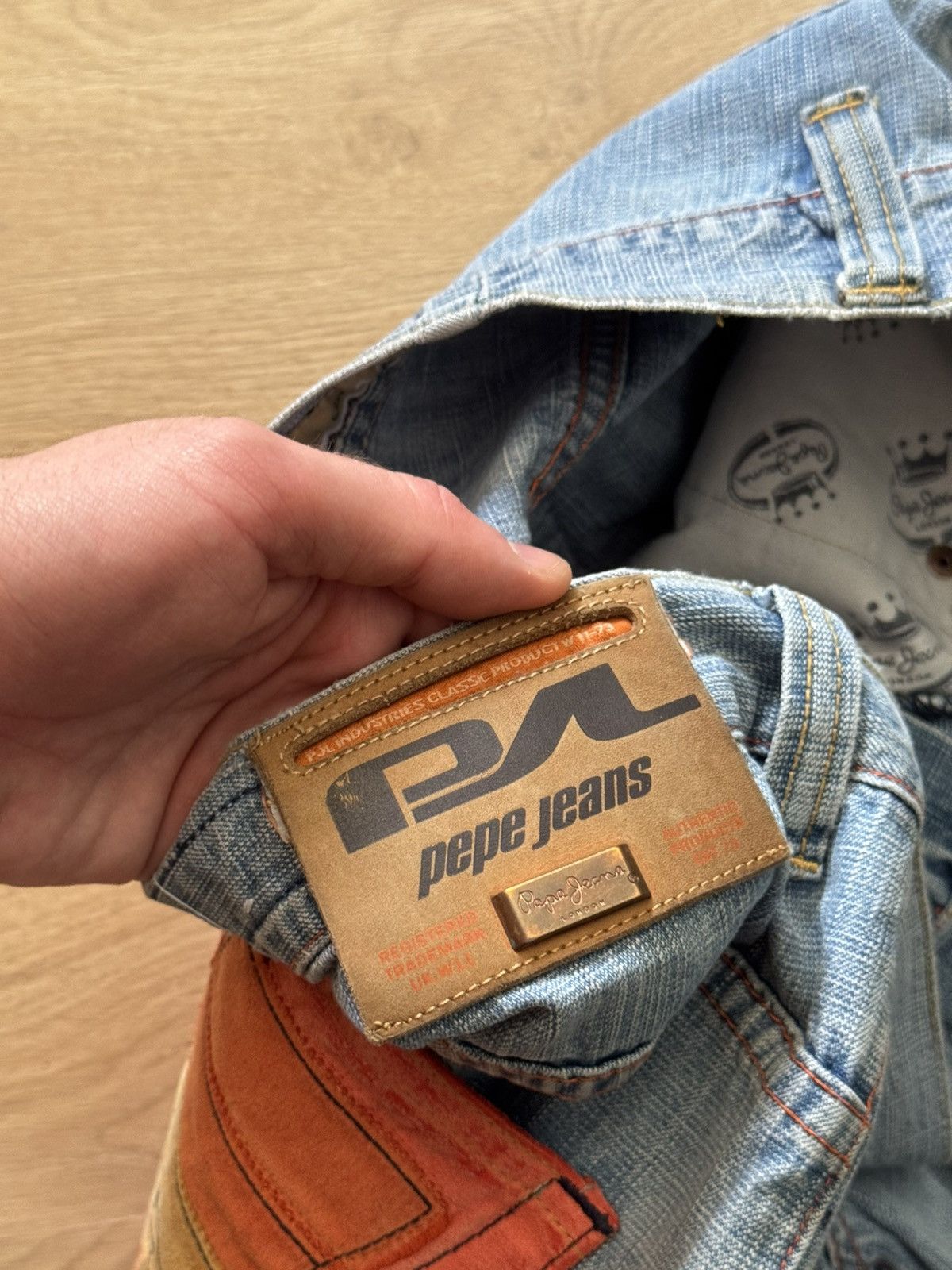 Pepe Jeans Vintage 00’s Pepe Jeans Baggy y2k Baggy denim Hip-Hop Shorts Size US 36 / EU 52 - 11 Thumbnail