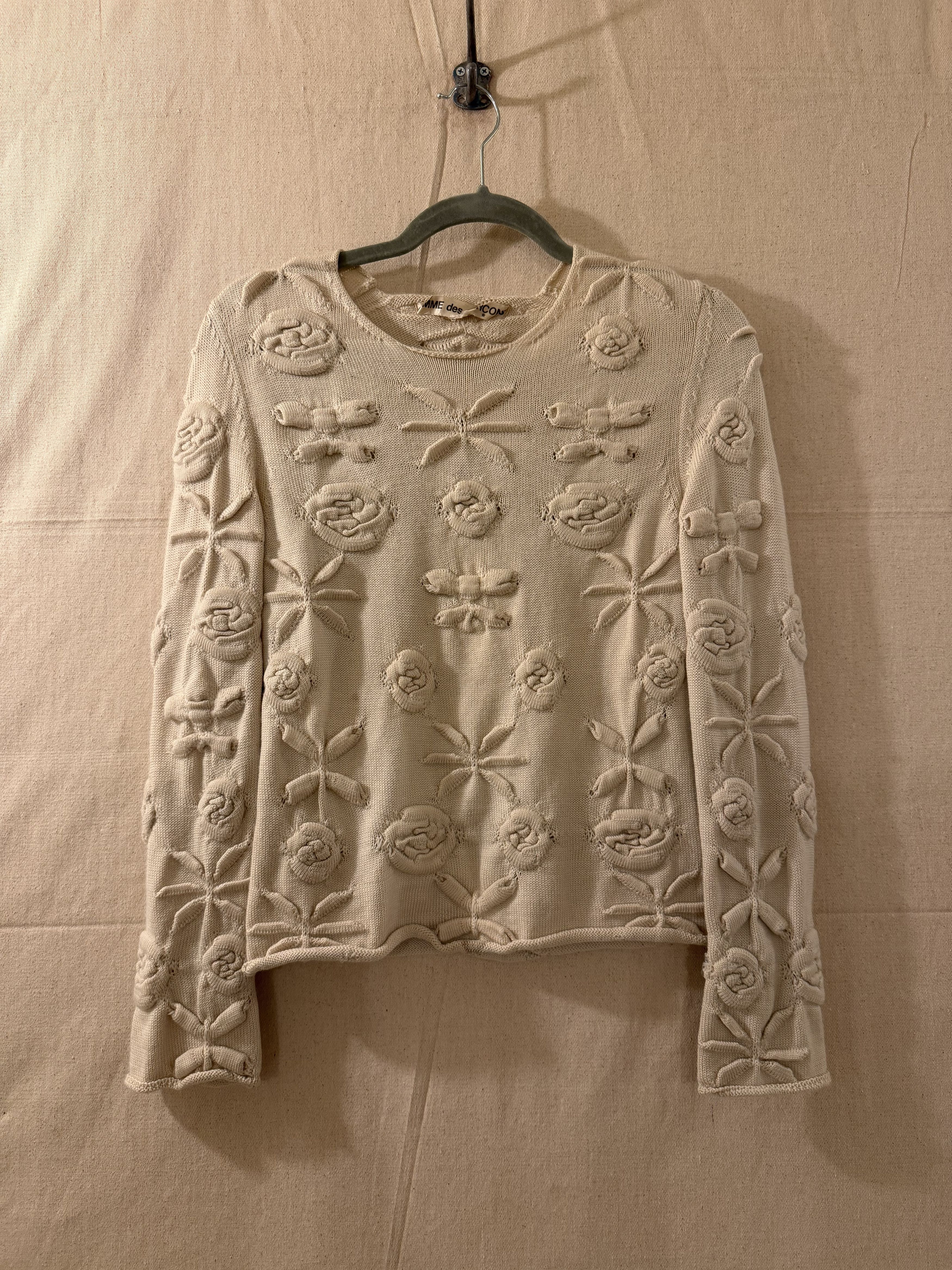 Comme des Garcons Vintage Comme des Garçons textured knit top Size S / US 4 / IT 40 - 2 Thumbnail