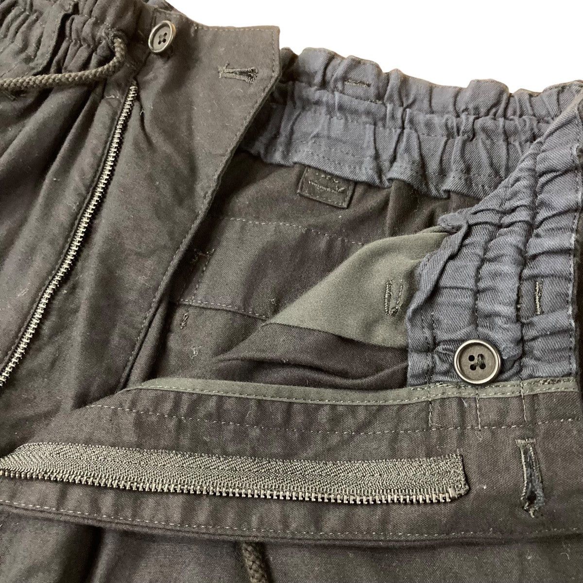 Yohji Yamamoto BLACK SCANDAL YOHJI YAMAMOTO Saruel pants HV-P28-019 Size US 35 - 5 Thumbnail