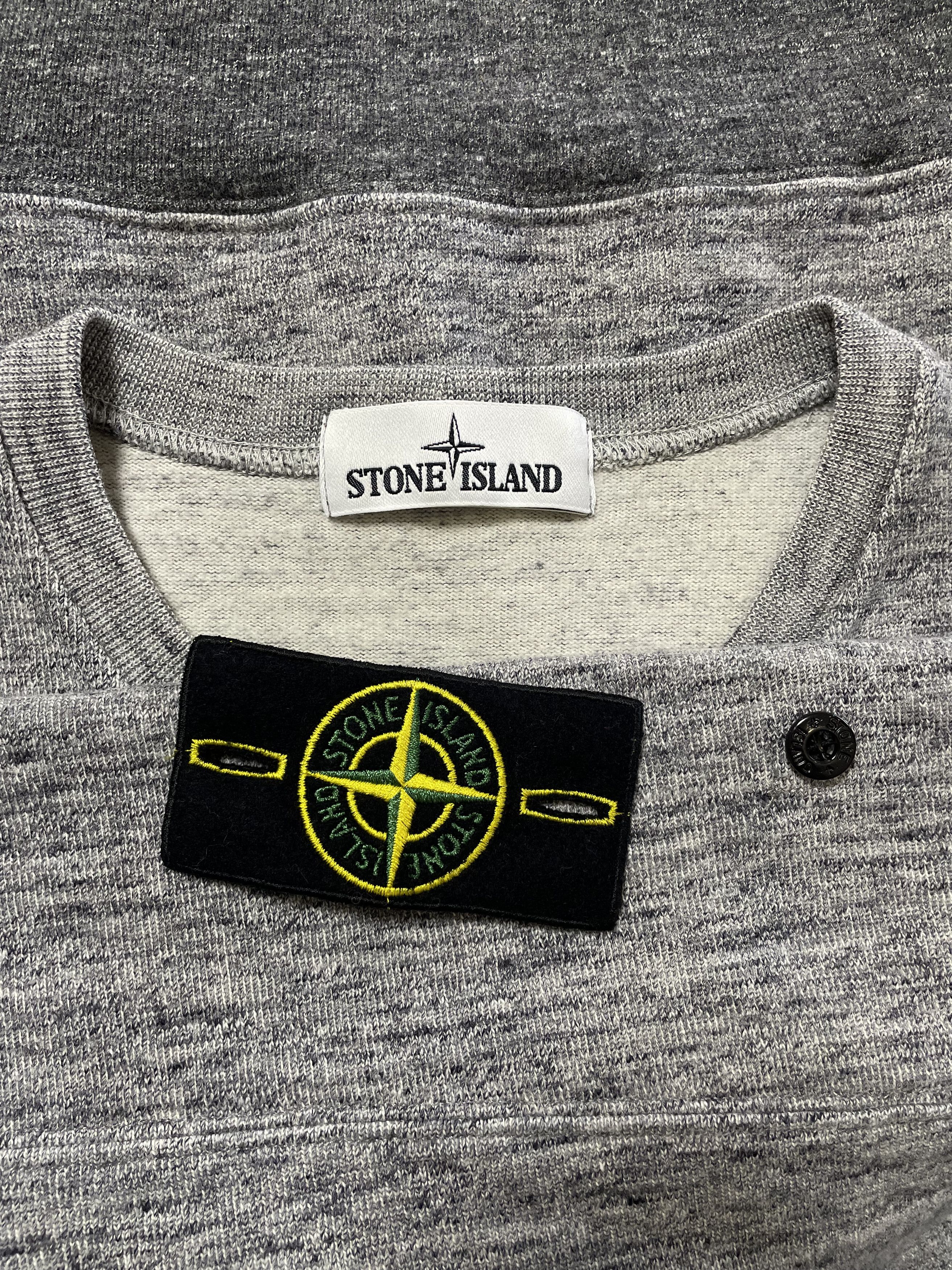 Stone Island STONE ISLAND Sweatshirt Pocket Big Logo Crewneck Sweater Size US L / EU 52-54 / 3 - 9 Thumbnail