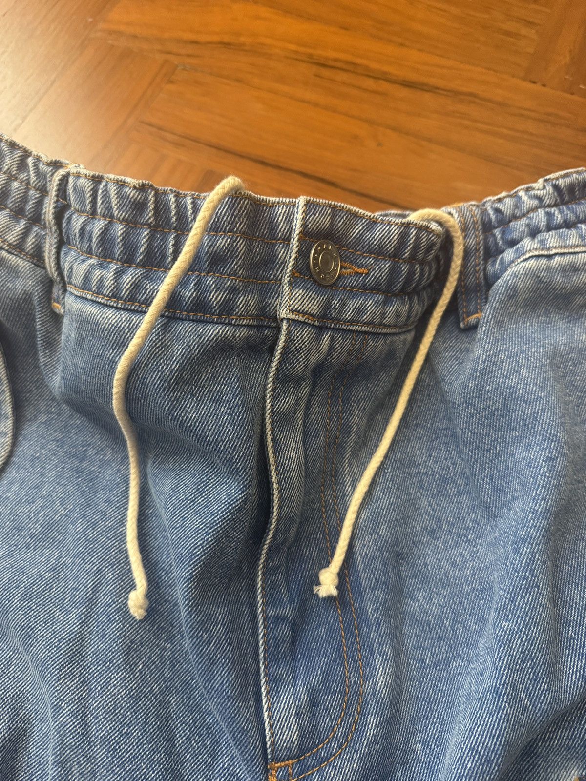 Marni Blue Denim Cargo Pants Size US 29 - 6 Thumbnail