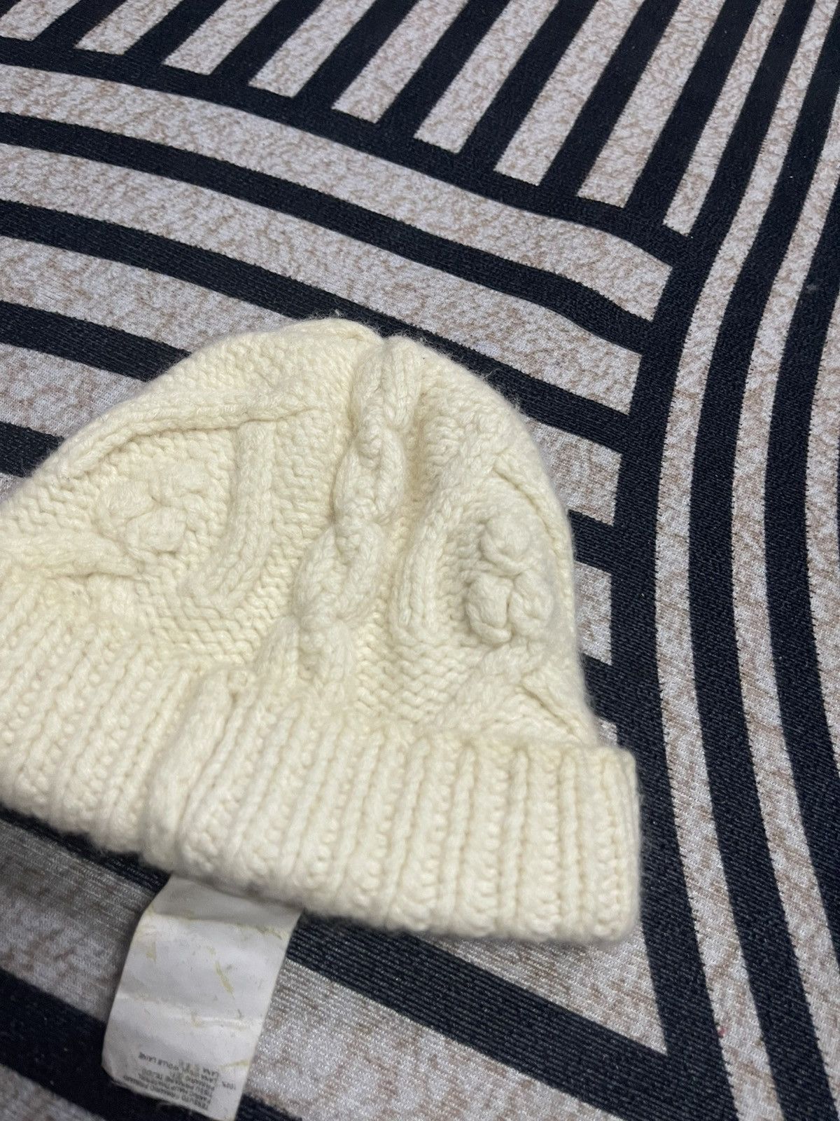 Maison Margiela MM14 MAISON MARTIN MARGEILA KNIT WOOL BEANIE HAT Size ONE SIZE - 5 Thumbnail