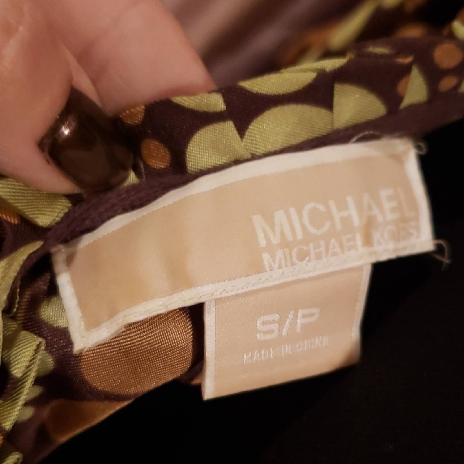 Michael Kors Michael, Michael Kors silk dress. SZ Small, Geometric print Size S / US 4 / IT 40 - 5 Thumbnail