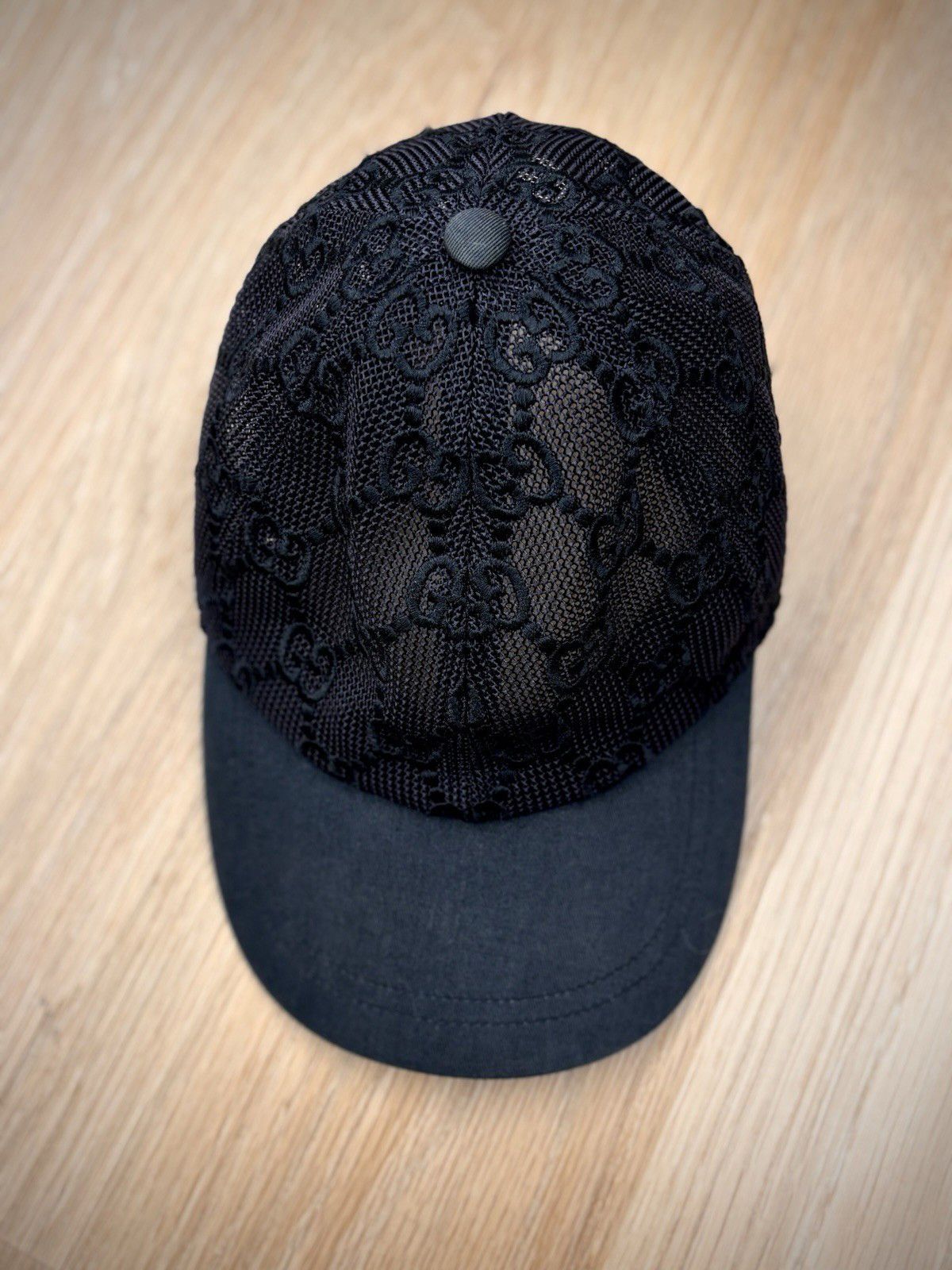 Gucci GUCCI Original GG Mesh baseball cap Sz SMALL Made In Italy Size ONE SIZE - 3 Thumbnail