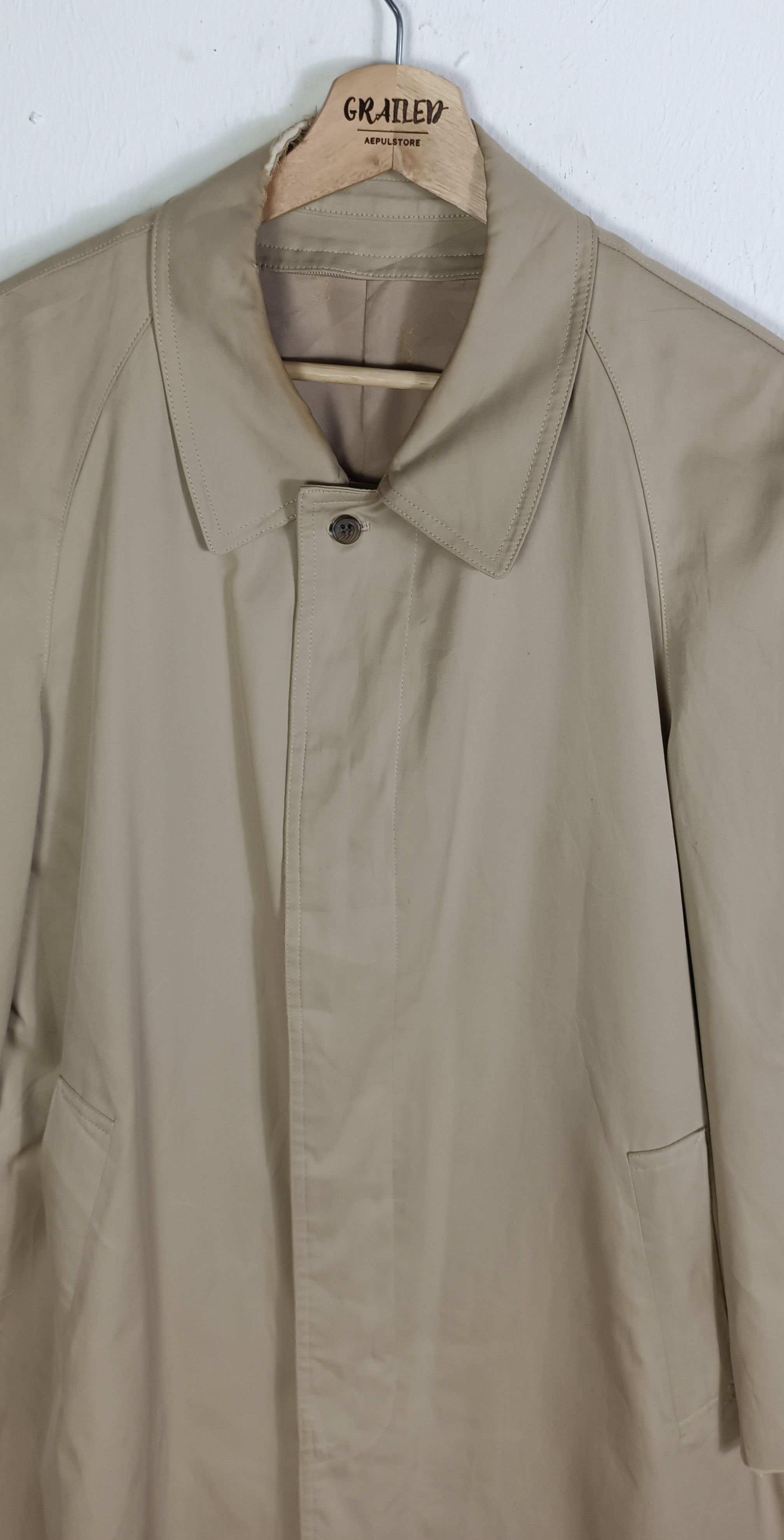 Yves Saint Laurent Vintage💥💥Yves Saint Laurent Homme Trench Cout Size US L / EU 52-54 / 3 - 8 Thumbnail