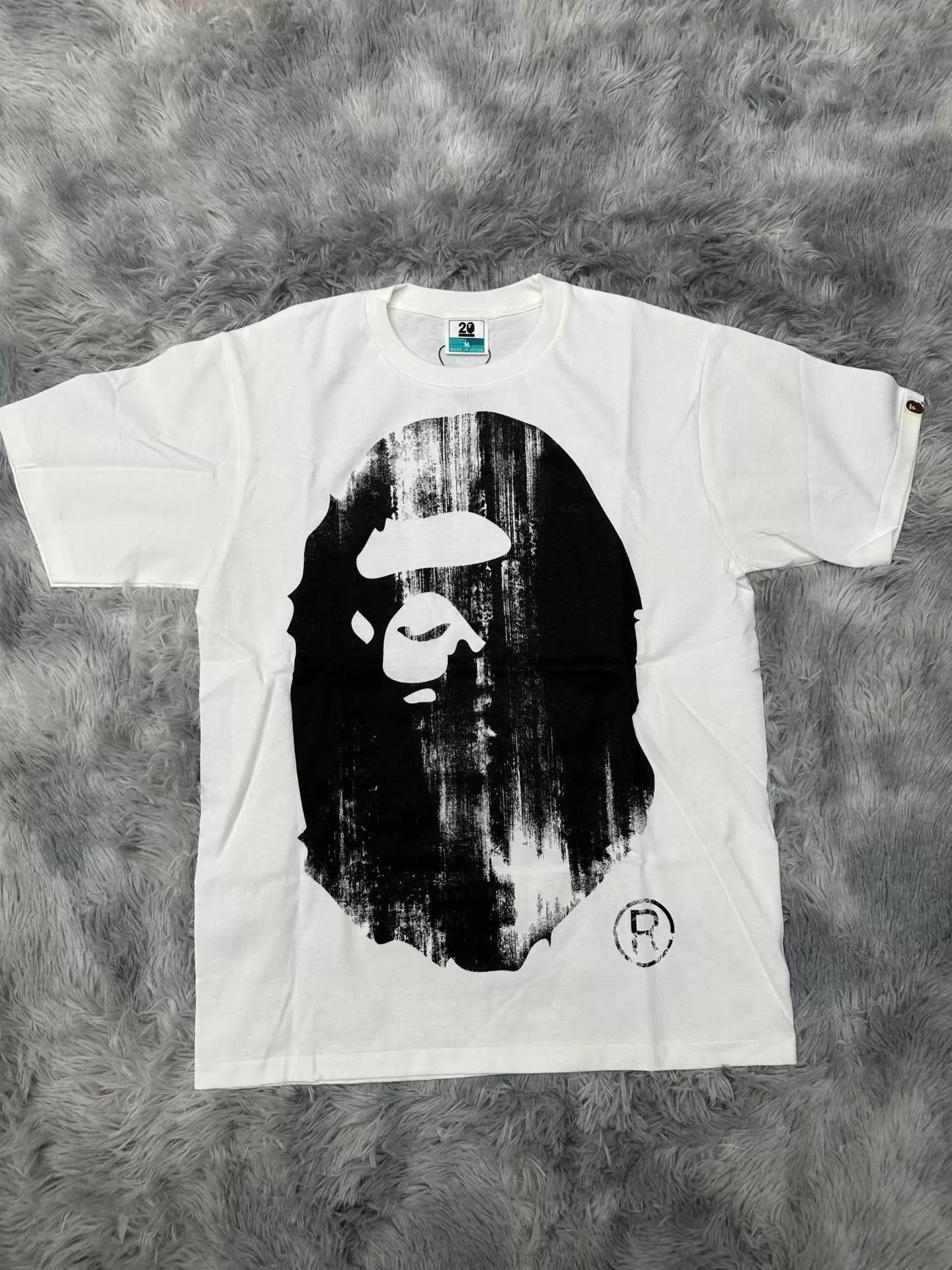 Bape BAPE 20th Anniversary Ape Head Tee M New Size US M / EU 48-50 / 2 - 1 Thumbnail
