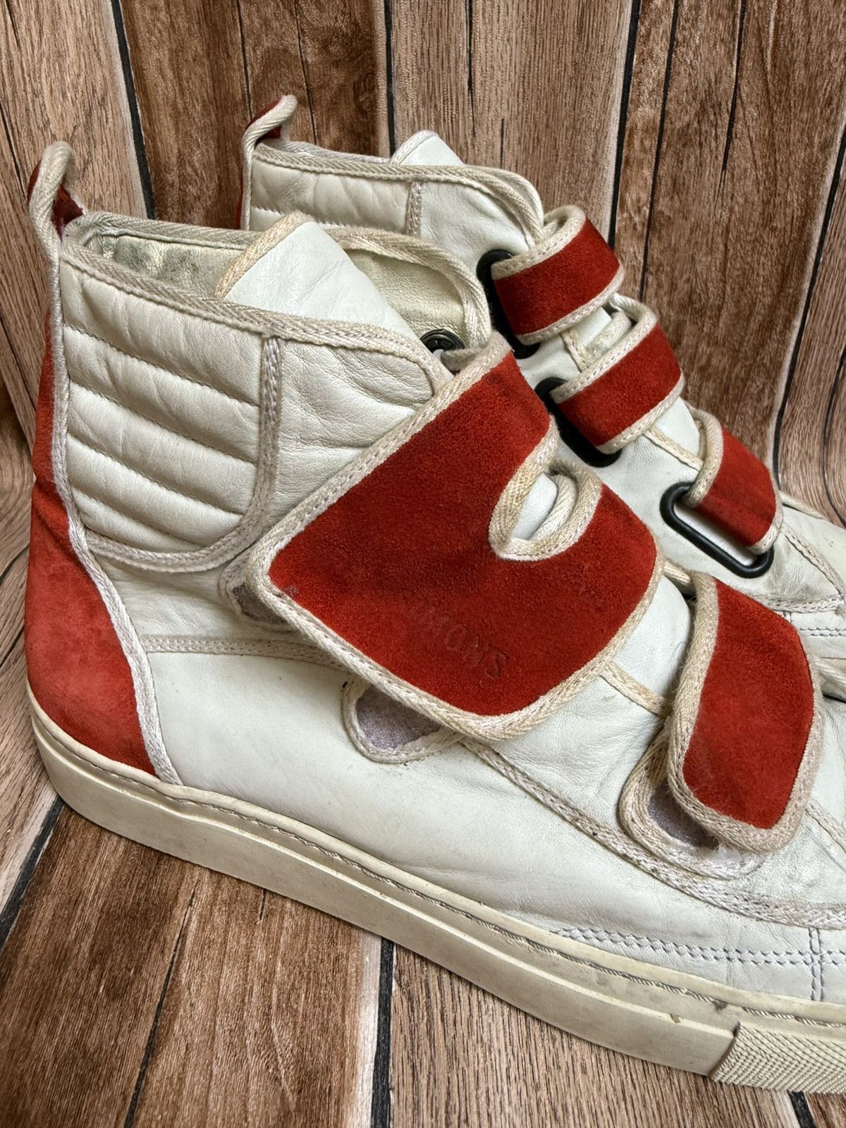 Raf Simons × Raf by Raf Simons Velcro high sneaker Size US 7.5 / EU 40-41 - 6 Thumbnail