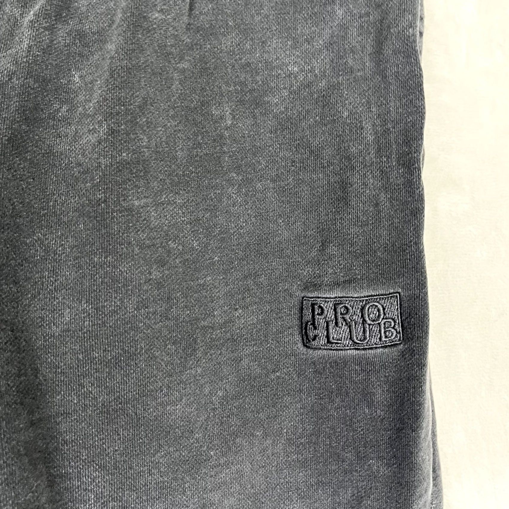 Vintage Pro Club Sweatpants Women's Large Charcoal Dark Gray Cargo Adjustable Comfort Size 36" / US 14 / IT 50 - 2 Thumbnail
