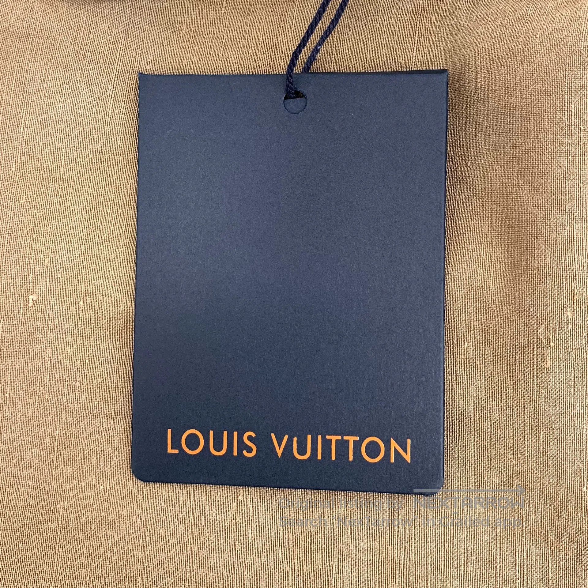 Louis Vuitton Louis Vuitton Brown Pocket Logo Embroidered Hemp Lapel Sin Size US XXL / EU 58 / 5 - 7 Thumbnail