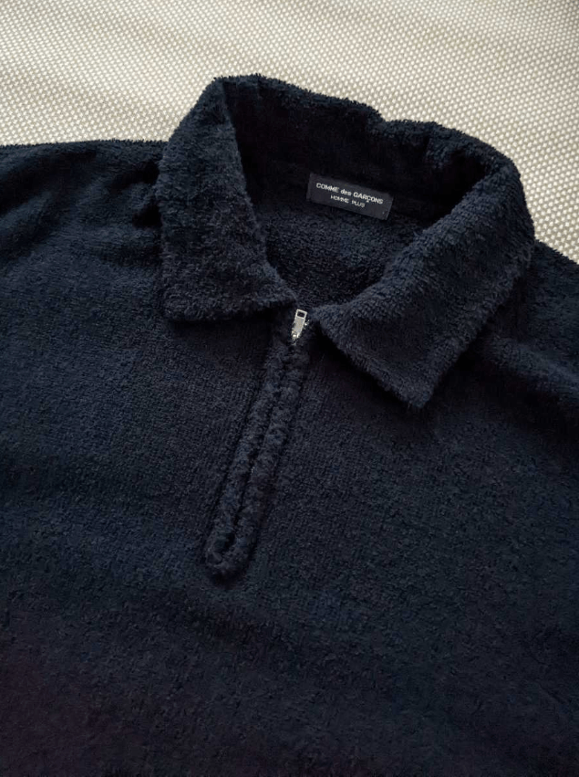 Comme des Garcons Homme Plus Archive 1995 Terry Polo Size US M / EU 48-50 / 2 - 3 Thumbnail