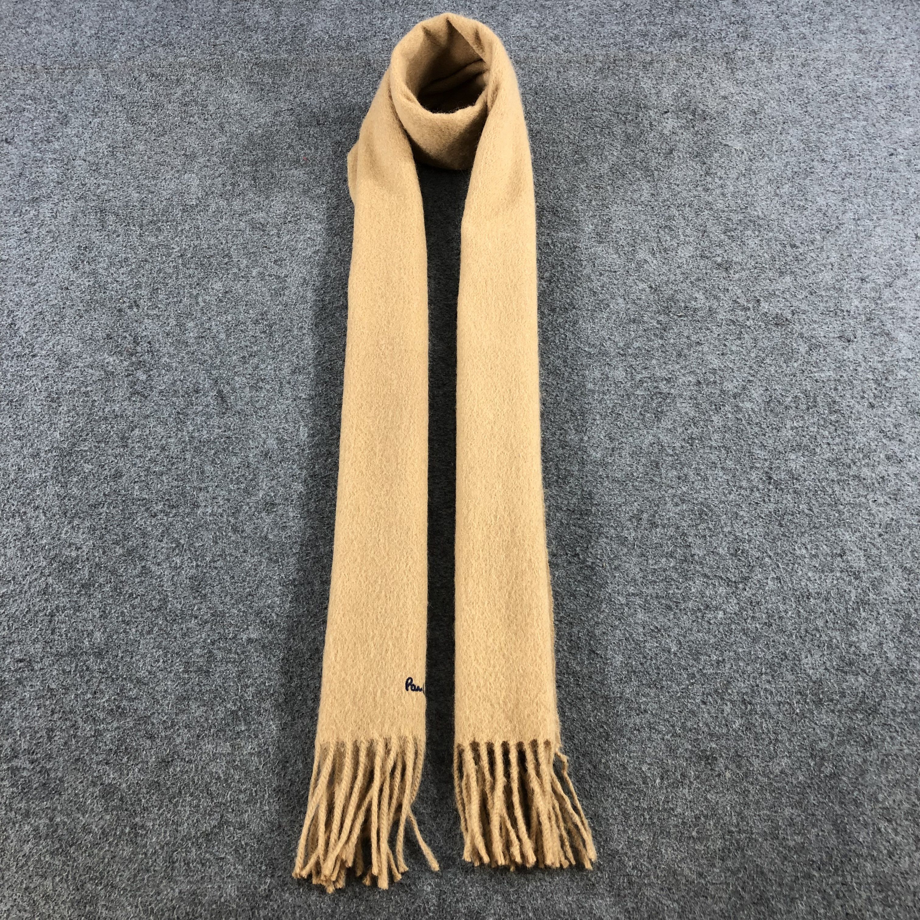 Paul Smith Paul Smith Plain Wool Scarf Muffler V636 Size ONE SIZE - 1 Thumbnail