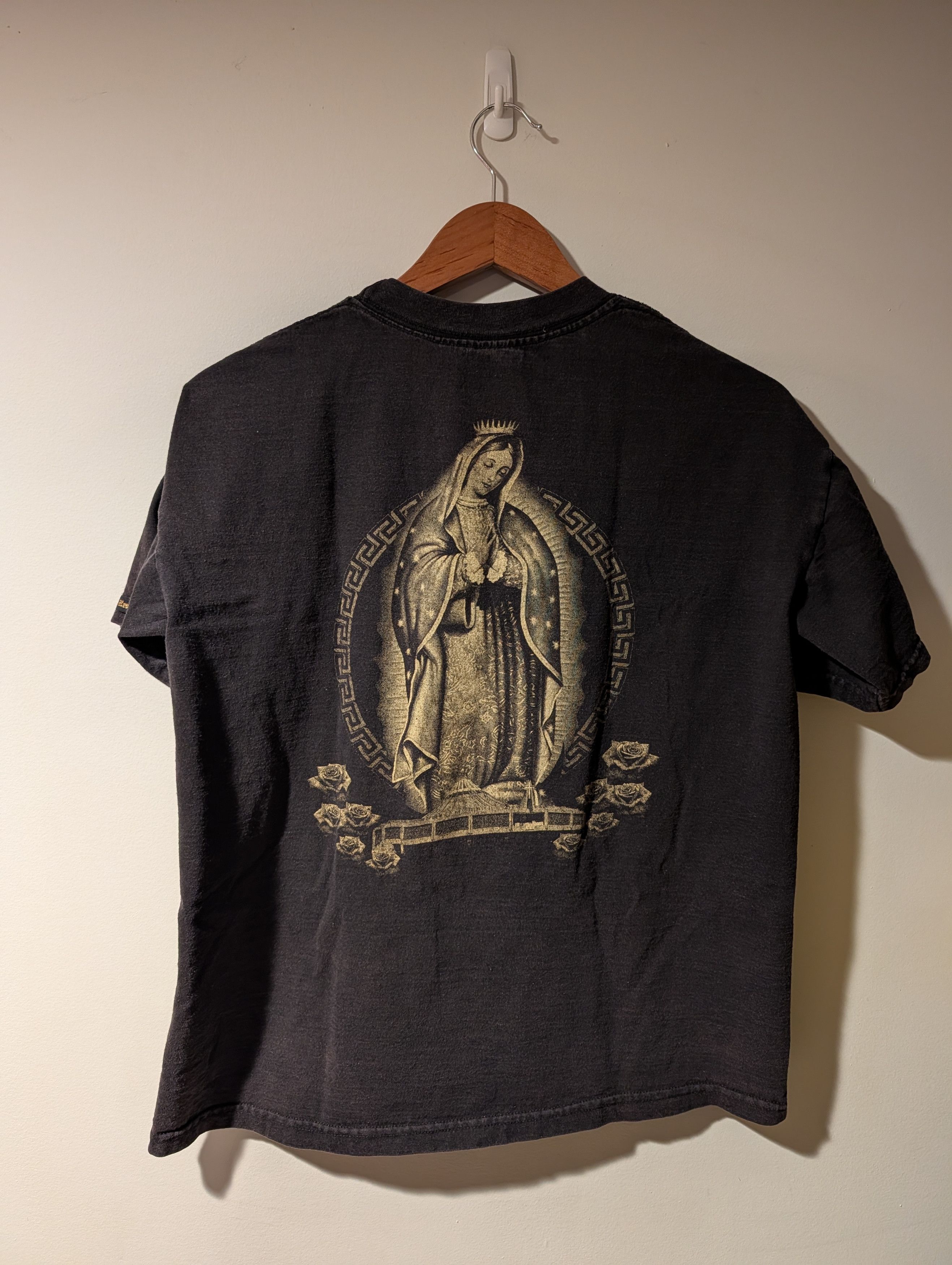 True Religion Virgin of Guadalupe Mexican T-Shirt Catholic Religious Art Size US M / EU 48-50 / 2 - 7 Thumbnail