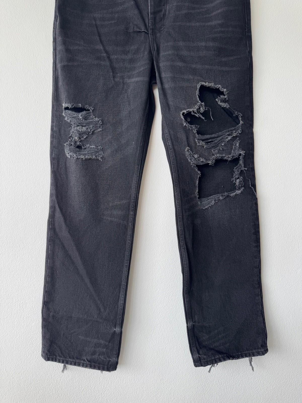 Ksubi new Ksubi mens denim jean anti k wide king hit faded black Size US 32 / EU 48 - 3 Thumbnail
