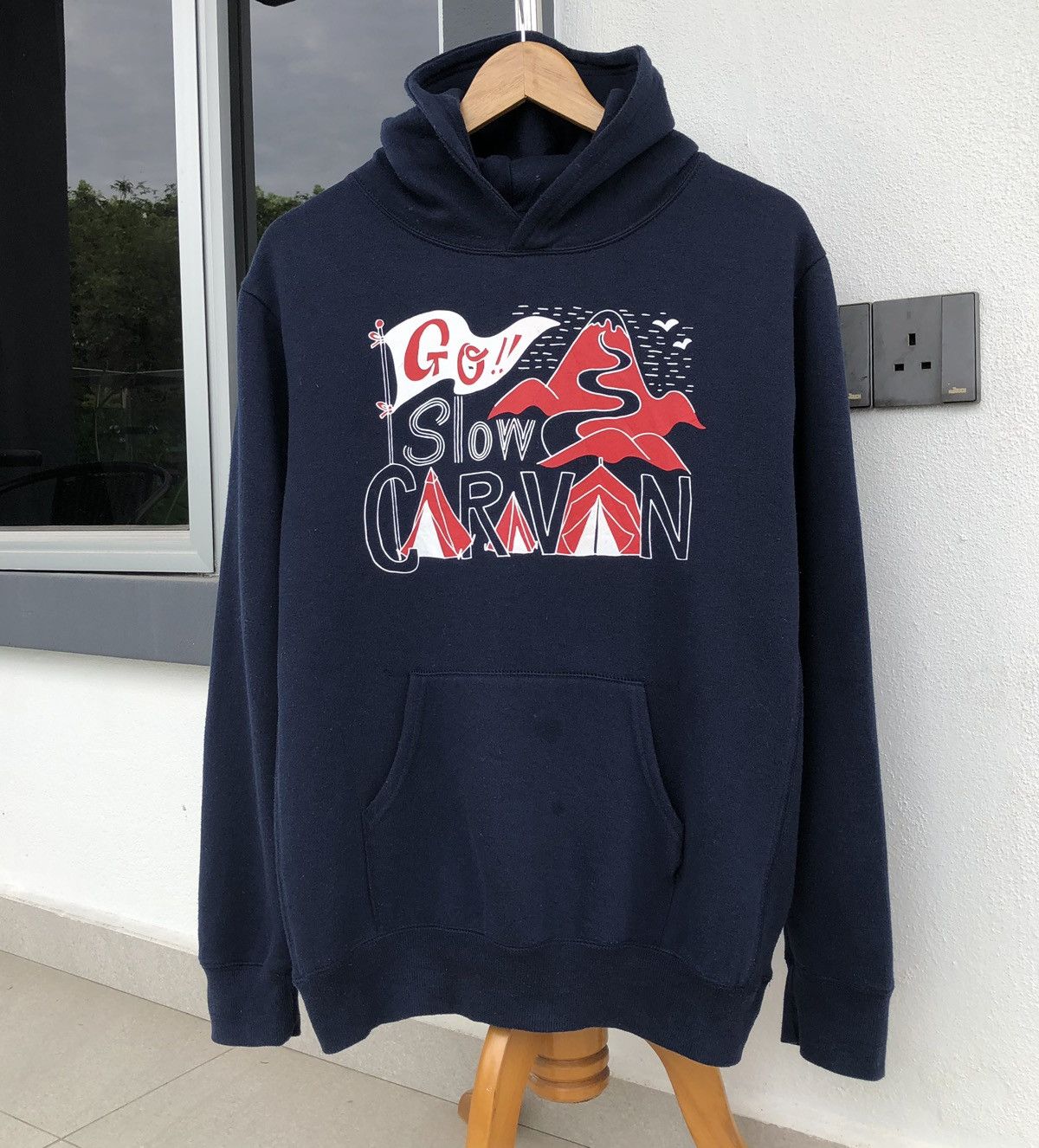 go slow caravan Go Slow Caravan Graphic Printed Sweatshirts With Hoodie Size US L / EU 52-54 / 3 - 4 Thumbnail