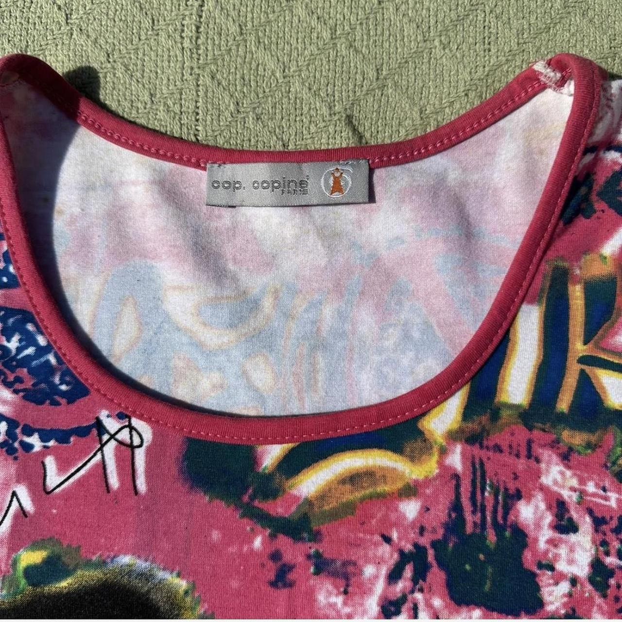 Cop Copine × Vintage Pink Cop Copine Graphic Top Size M / US 6-8 / IT 42-44 - 3 Thumbnail