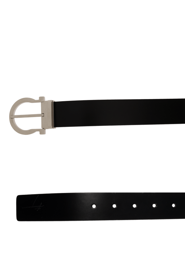 Salvatore Ferragamo o1s1rm1124 Size: 95 / Leather Belt in Nero Size ONE SIZE - 3 Thumbnail