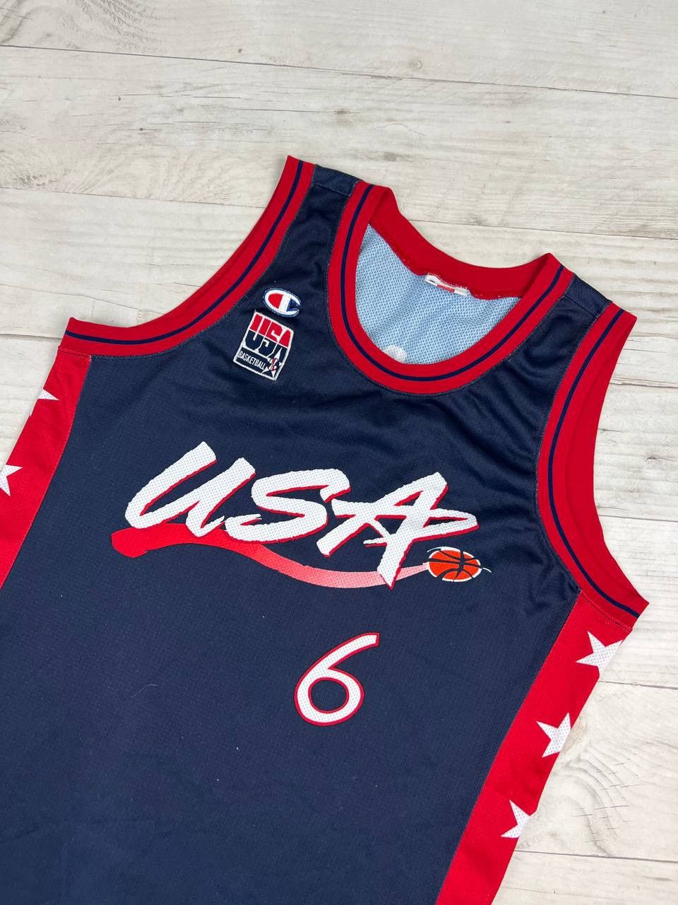 Champion Vintage Champion United State Hardway #6 NBA Jersey 90s Size US L / EU 52-54 / 3 - 2 Thumbnail