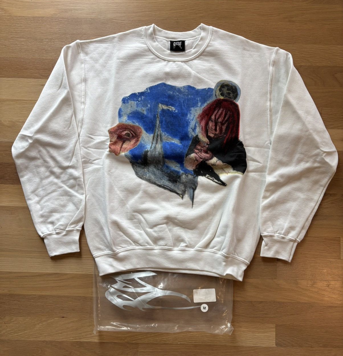 Revenge Revenge Crayon Trippie Redd Crewneck Sweatshirt Size US M / EU 48-50 / 2 - 3 Thumbnail