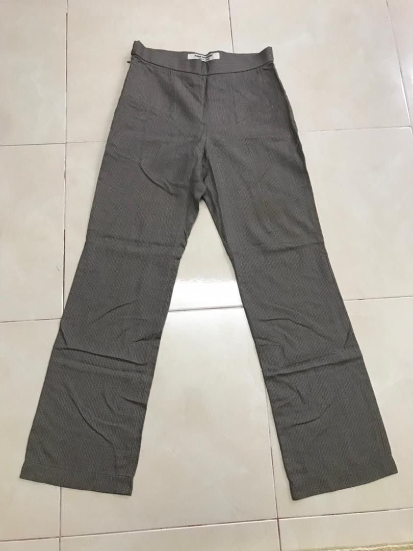 Comme des Garcons JUNYA WATANABE x COMME DES GARCON RAYON PANTS VINTAGE Size 28" / US 6 / IT 42 - 2 Thumbnail