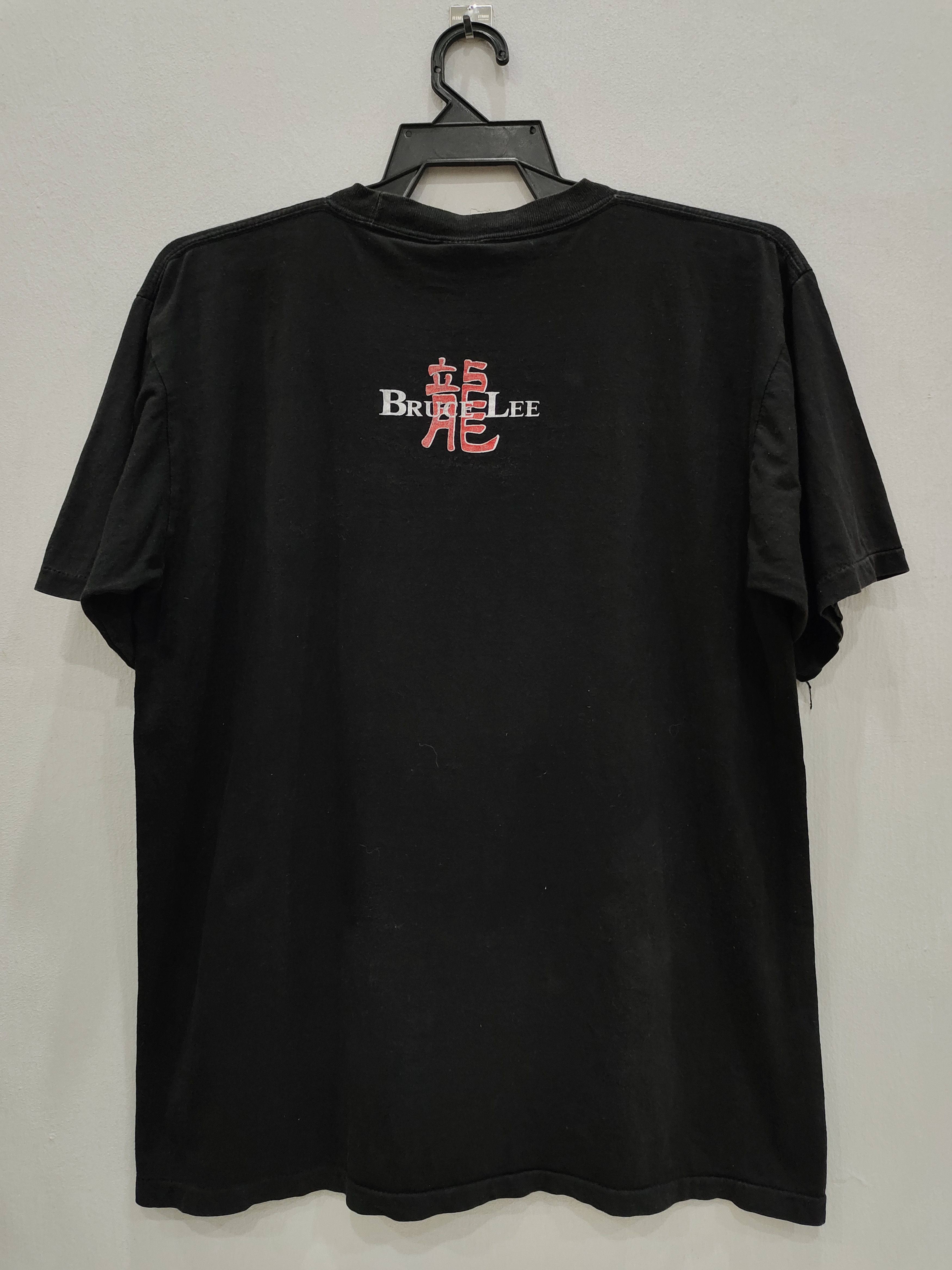 Iron Maiden × Vintage Vintage Rare 90s Bruce Lee Iron Maiden Tag Tee Size US L / EU 52-54 / 3 - 2 Thumbnail