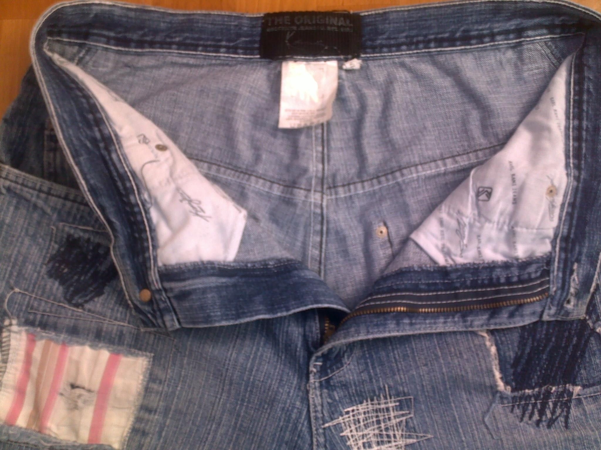 Karl Kani KARL KANI shorts, vintage hip hop baggy jeans, 90s size W 36 Size US 36 / EU 52 - 6 Thumbnail