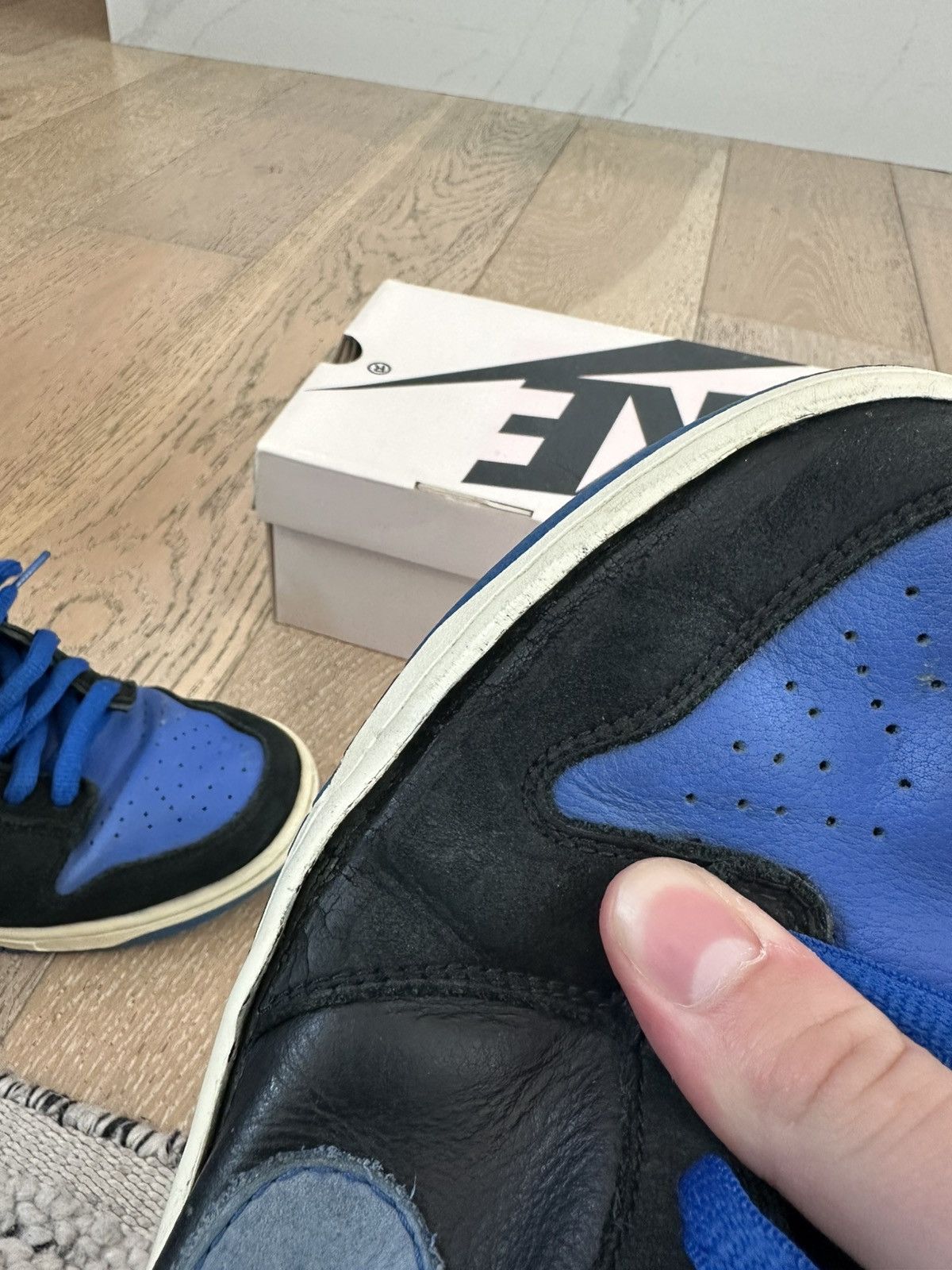 Nike SB Nike SB Dunk Low J Pack Royal Size US 9.5 / EU 42-43 - 12 Thumbnail
