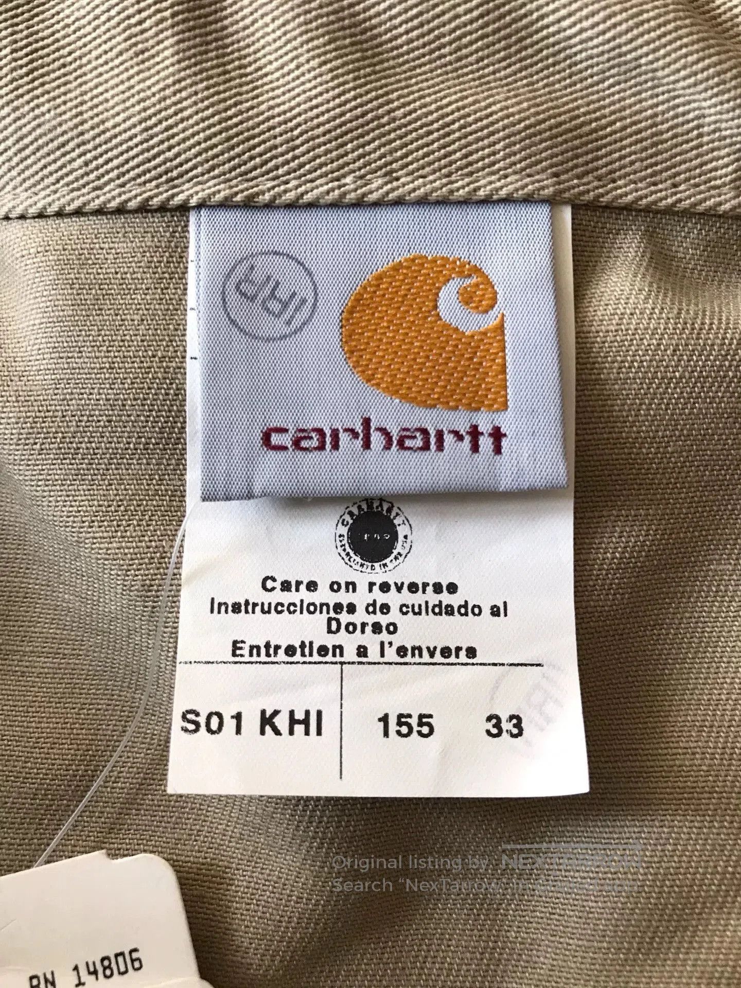 Carhartt Carhartt Made in USA Western Shirt. Size US M / EU 48-50 / 2 - 7 Thumbnail