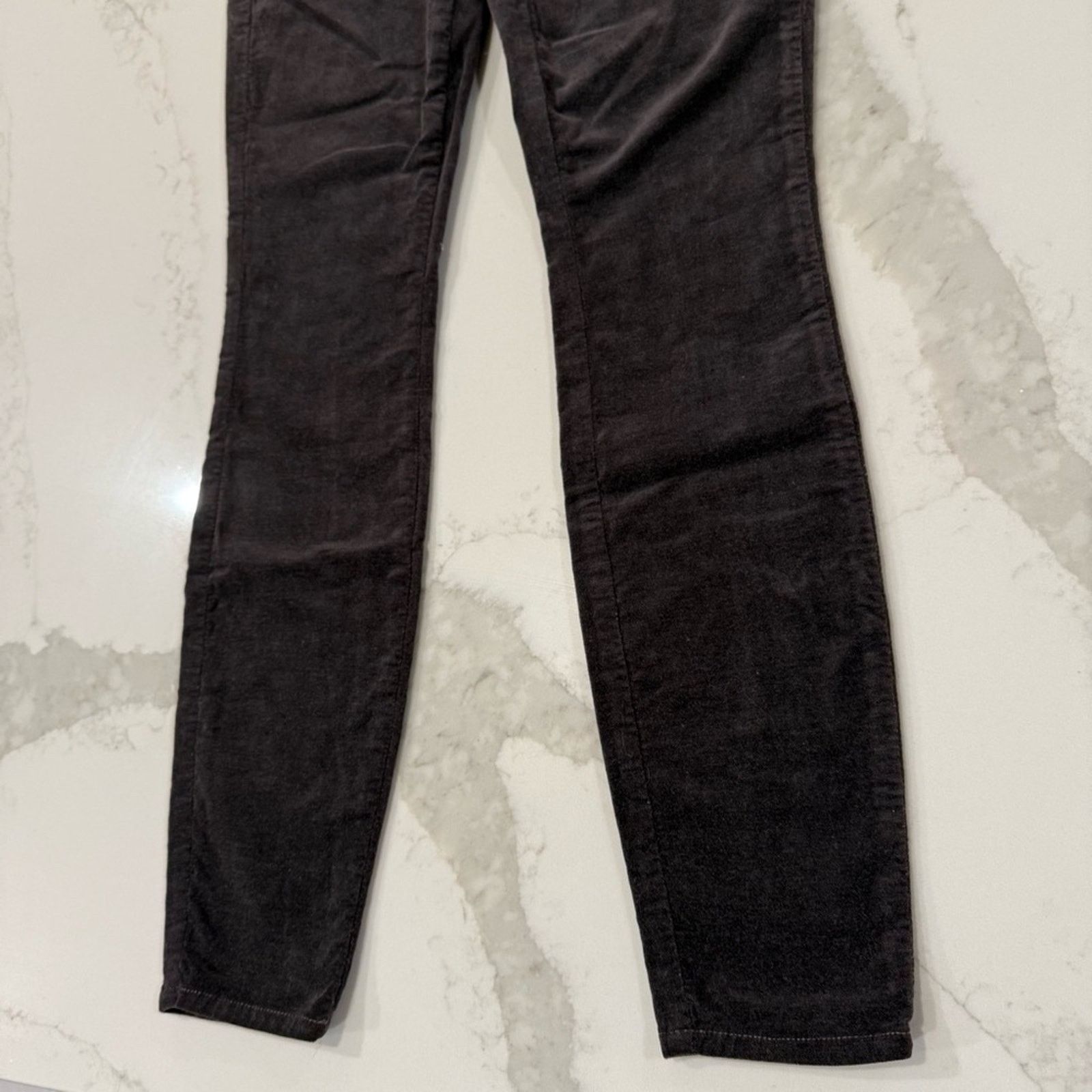 L'AGENCE L’AGENCE NWT Velvet Ultra High Rise Skinny Jeans Womens 23 Size 23" - 3 Thumbnail