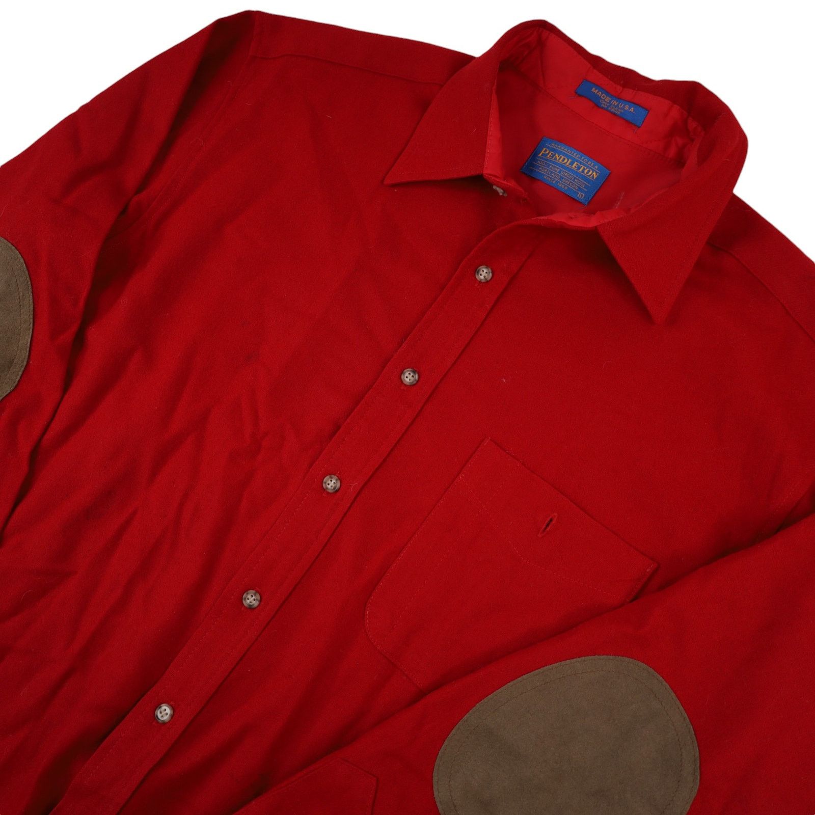 Pendleton × Vintage Pendleton Classic %100 Wool Button Up Shirt Size US L / EU 52-54 / 3 - 2 Thumbnail