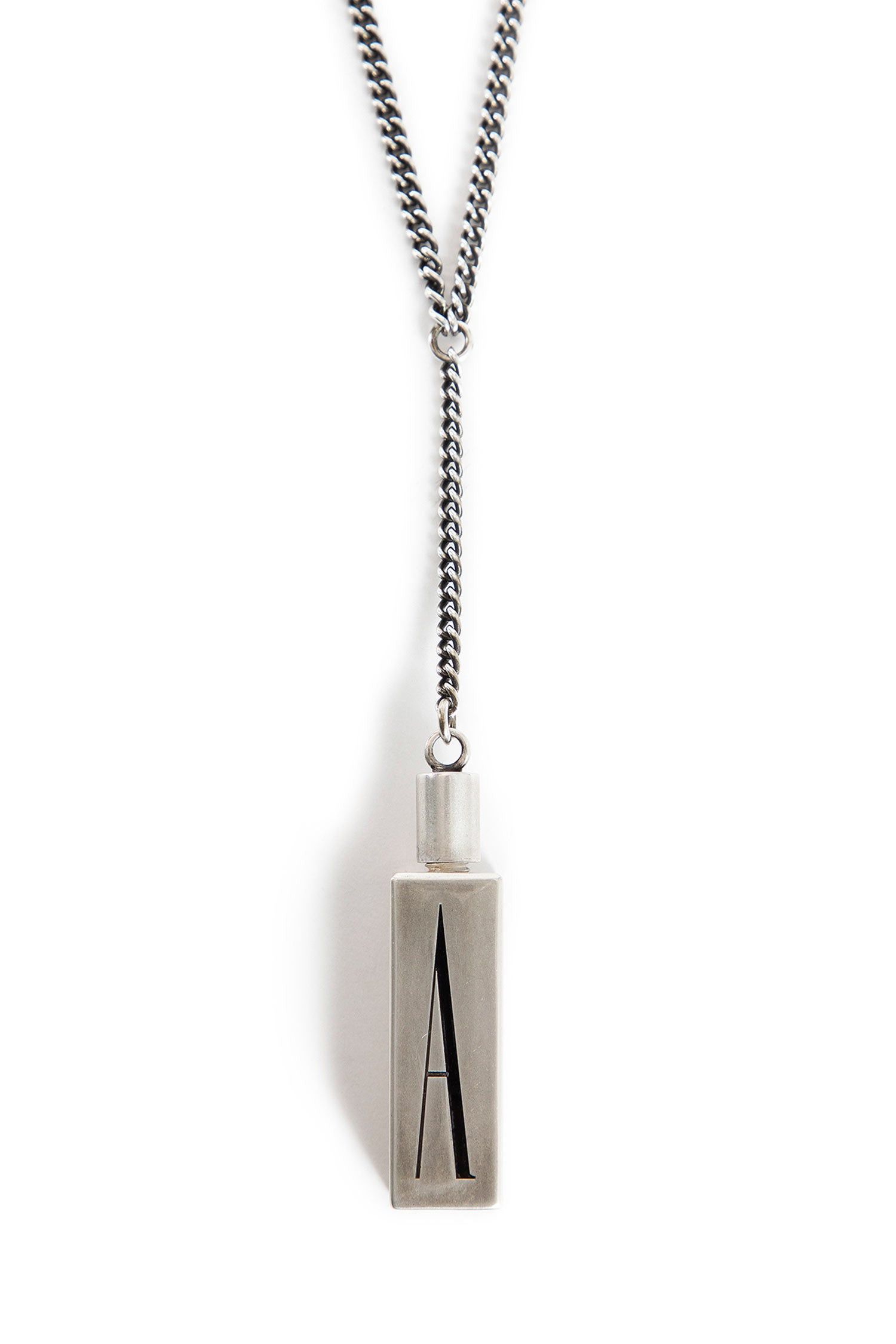 Ann Demeulemeester ANN DEMEULEMEESTER - Paulu Perfume Pendant Necklace Silver Size ONE SIZE - 3 Thumbnail