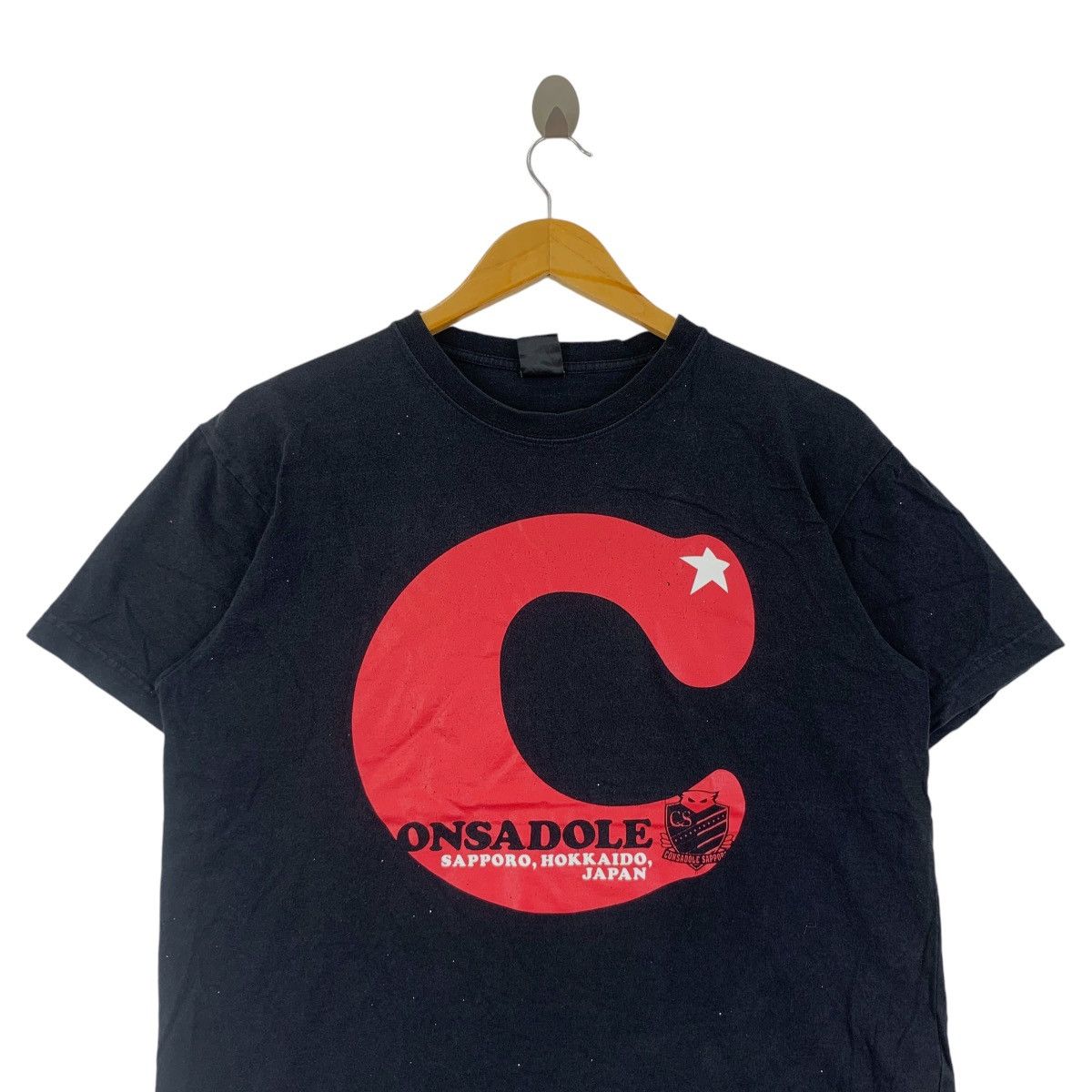 Vintage HOKKAIDO CONSADOLE SAPPORO Football Tee Shirt Size US M / EU 48-50 / 2 - 2 Thumbnail