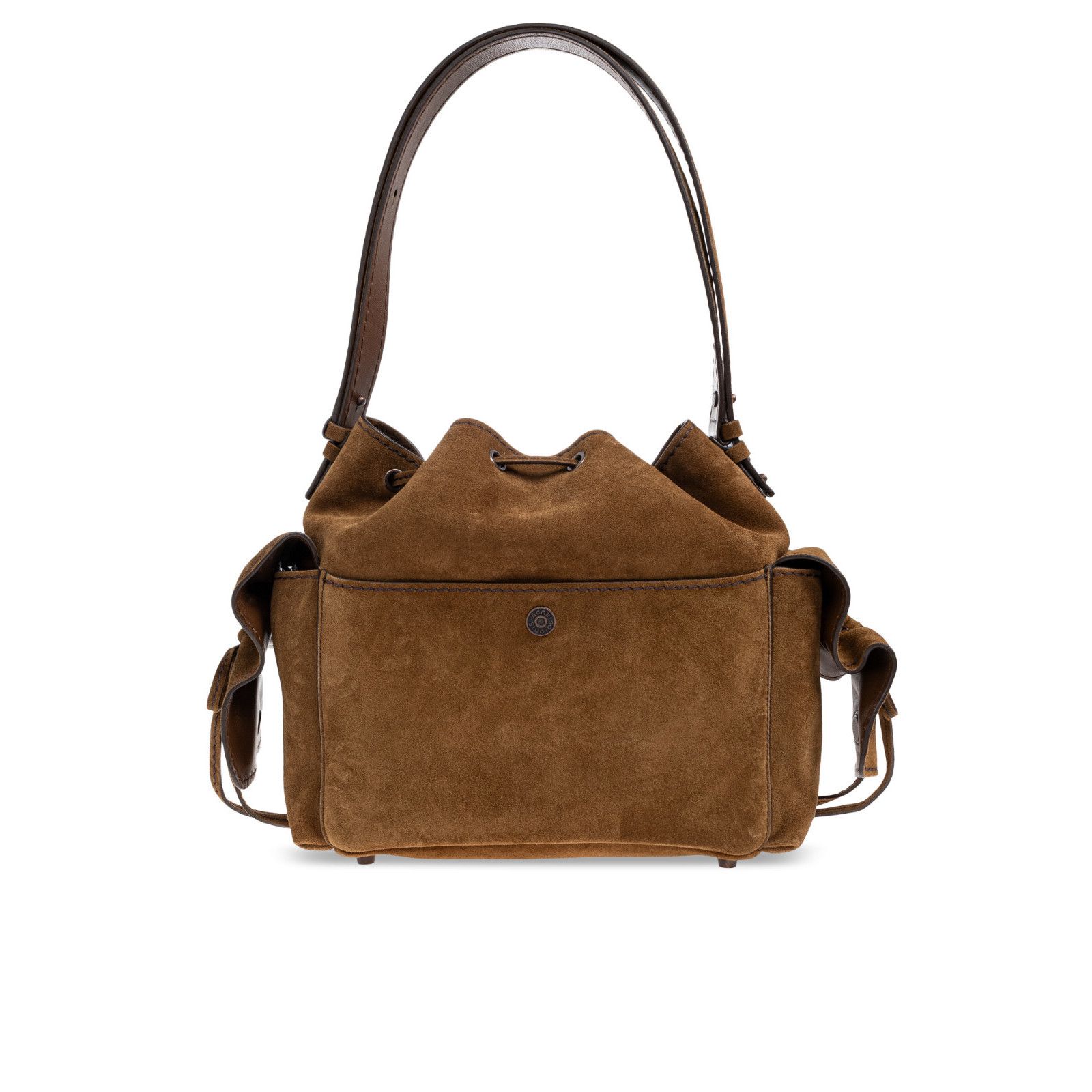 Acne Studios ACNE STUDIOS Brown Suede Shoulder Bag New Size ONE SIZE - 2 Thumbnail