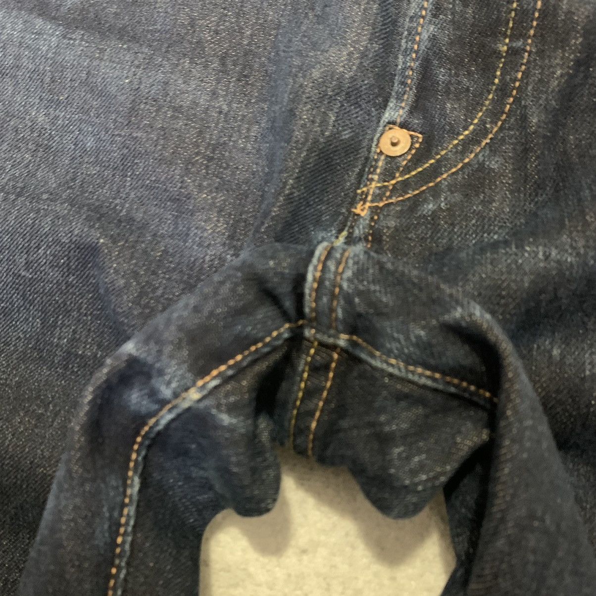 Evisu Evisu Seagull White Painting Selvedge Jeans Size US 32 / EU 48 - 9 Thumbnail