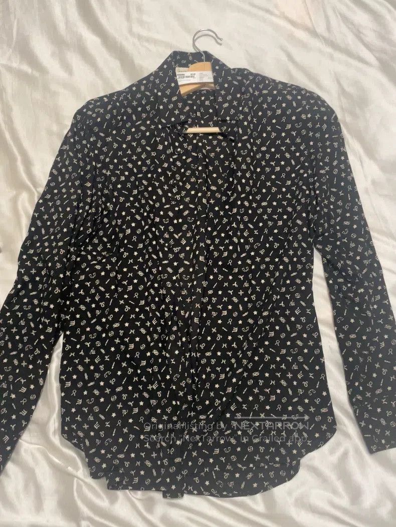 Saint Laurent Paris Saint Laurent Paris Size 39 Zodiac Shirt i Size US S / EU 44-46 / 1 - 1 Thumbnail